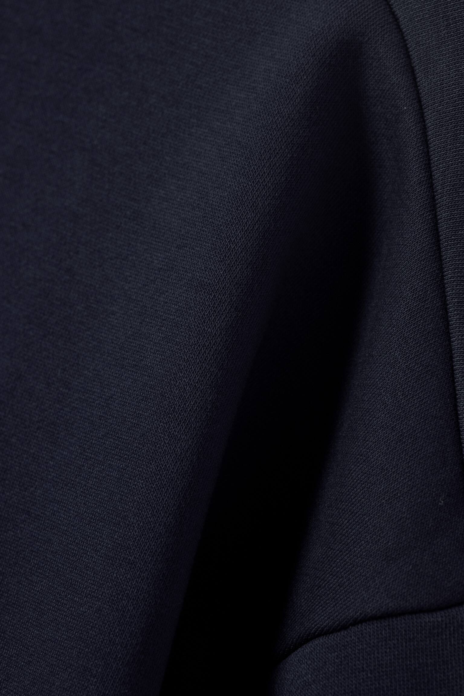 Lockeres Sweatshirt mit halbem Reißverschluss - Dunkles Marineblau/Grey/Schwarz/Dunkelrot - 4
