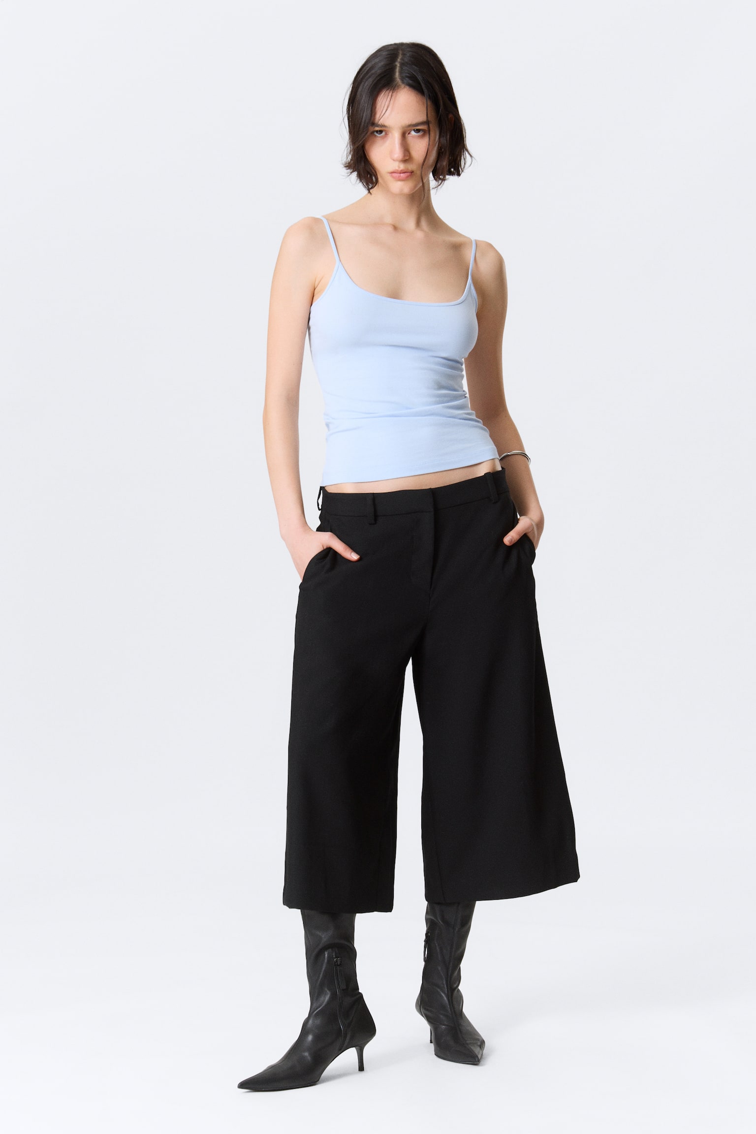 BROEK HANNE H CAPRI - Zwart - 1
