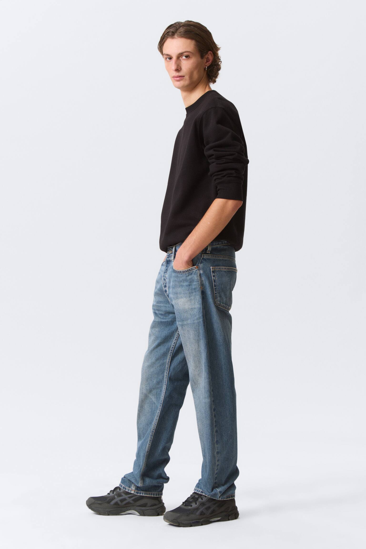 Jeans Space Mid Rise Relaxed Straight Leg - Iron Blue/Lavaggio blu – Blu scuro/Kourtney Blue - Blu scuro/Second Blue - Lavaggio medio/Tuned Black – Nero/Blue Stream – Blu medio/Risso Black - Nero/Morning Blue - Blu scuro - 4