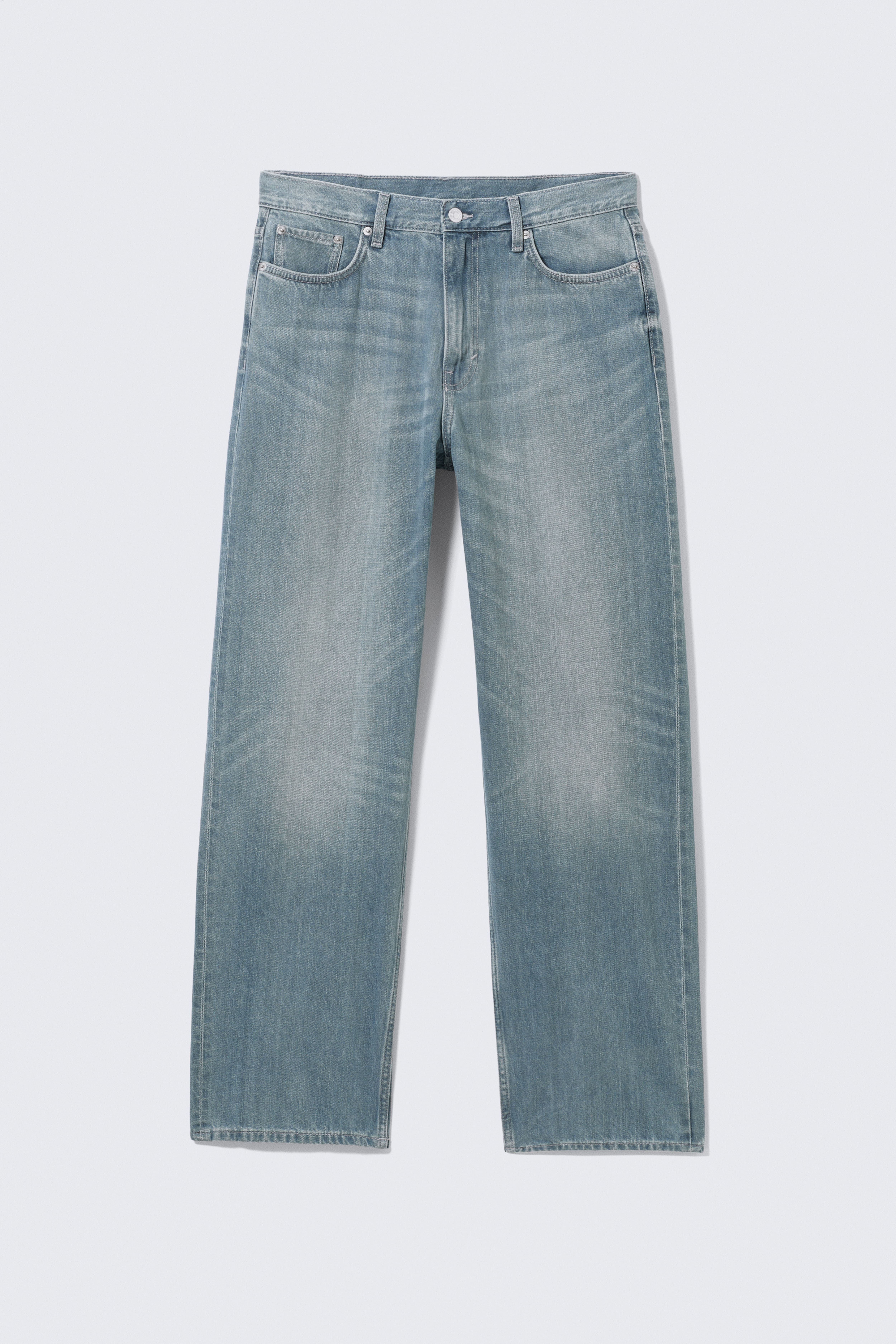 Galaxy Mid Rise Loose Straight Leg Unisex Jeans - Gloria Blue - Medium Blue/Blue Rinse – Donkerblauw/Redondo Black - Black/Port Blue - Lichtblauw/Second Blue - Blue/2000 Blue - Middelblauw/Tuned Black – Zwart/Deep Sea Blue - Dark Blue/90s Blue - Middelblauw/Blue Fade - Middelblauw/Canyon Grey – Middelgrijs/Steel Blue - Middelblauw