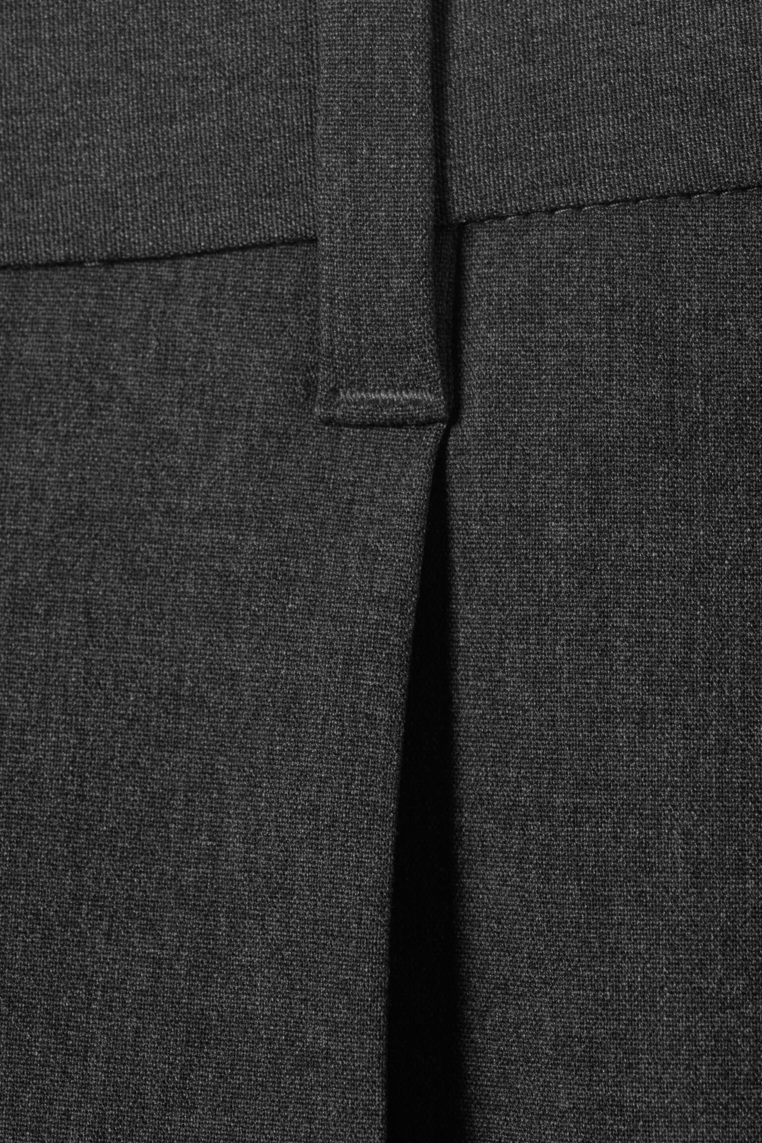 Oversized pantalon van Uno - Donkergrijs/Donkergrijs met krijtstreep/Donker marineblauw/Zwart/Donkerbruin/Gestreept grijs - 5