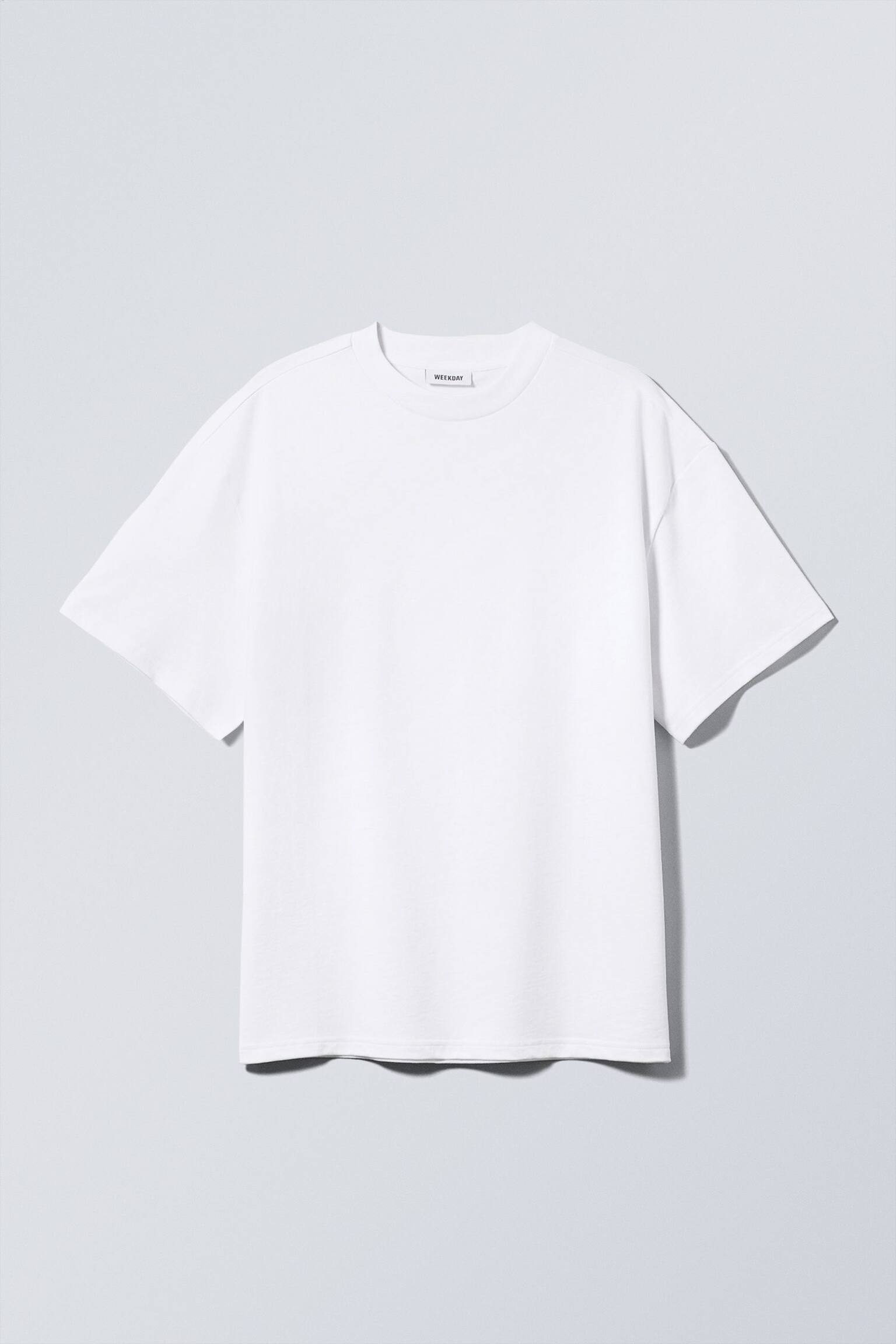 Great kraftig t-shirt - Vit/Ljus dimgrå/Svart - 2