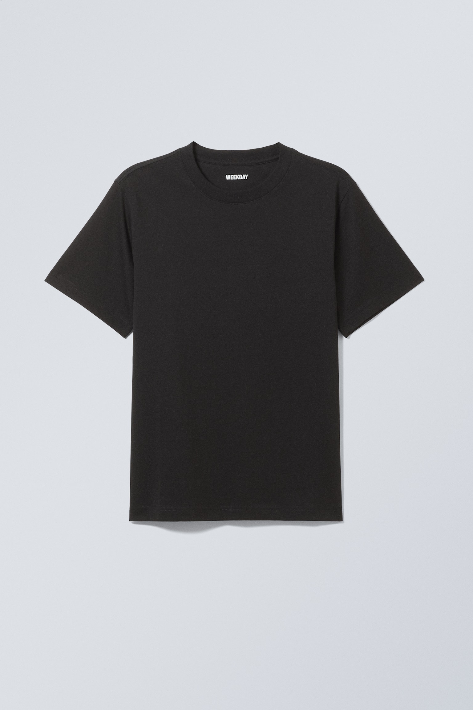 Short Boxy Heavyweight T-shirt - Black/White/Dark Mole/Dark Blue/Light Dusty Blue/Blue/Light Dusty Mole - 2