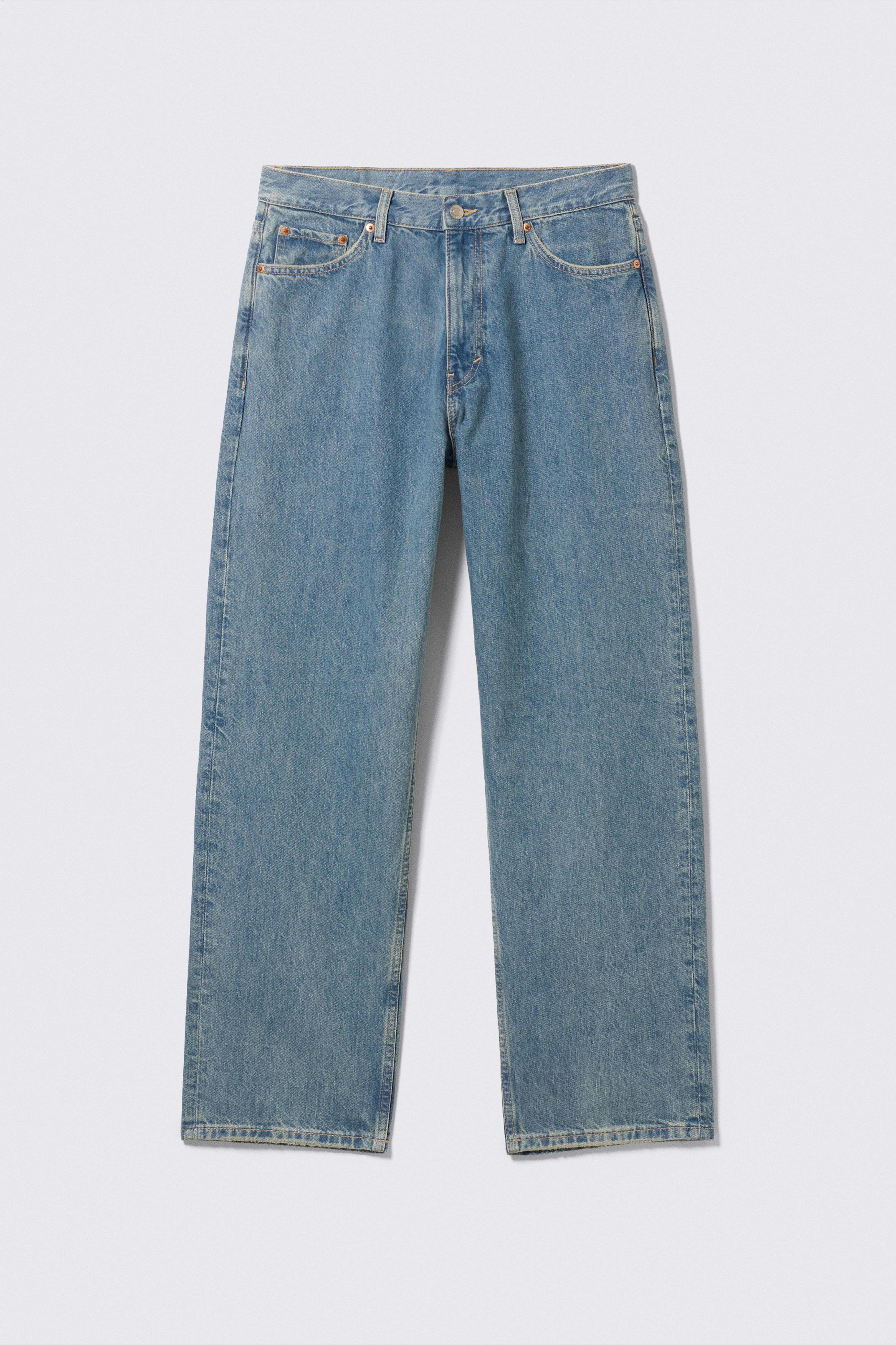 Jeans unisex Galaxy Mid Rise Loose Straight Leg - 2000 Blue – Blu medio/Tuned Black – Nero/Deep Sea Blue - Blu scuro/Redondo Black - Nero/Port Blue – Azzurro/Gloria Blue - Blu medio/Lavaggio blu – Blu scuro/90s Blue – Blu medio/Second Blue - Blu/Blue Fade – Blu medio/Canyon Grey – Grigio medio/Steel Blue - Medium Blue