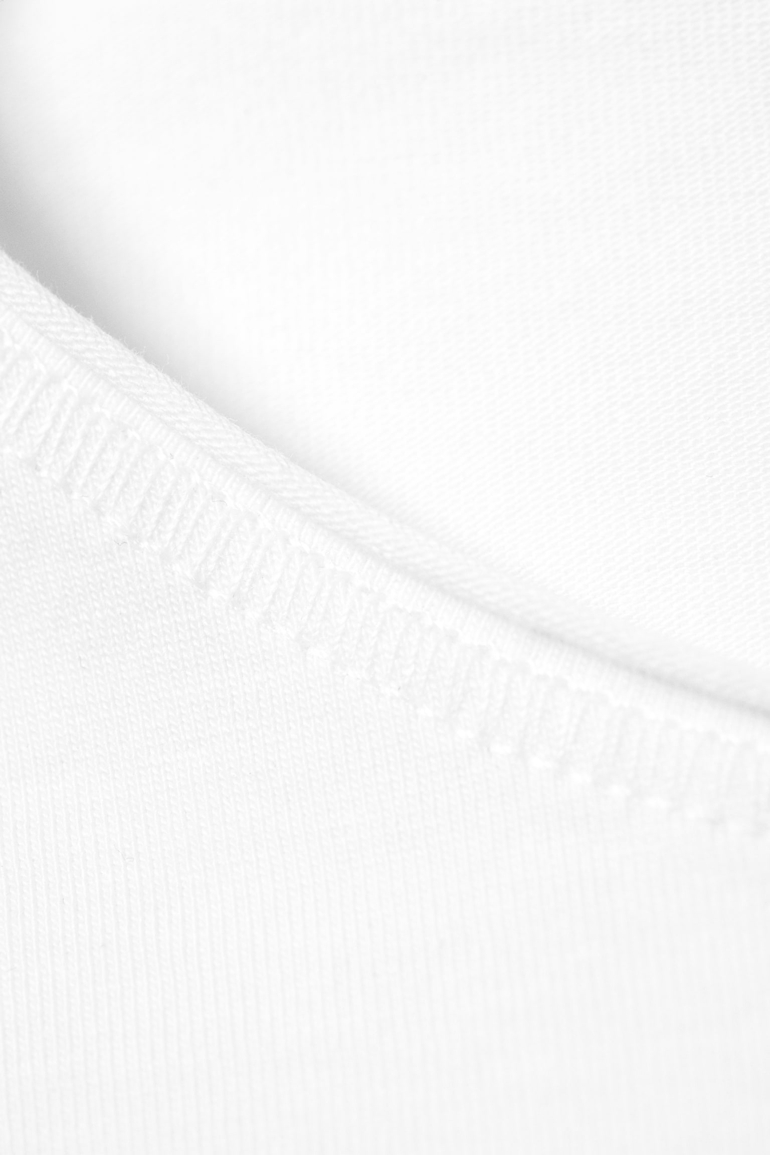 Tettsittende topp med trekvart ermer - Hvit/Svart/Lyseblå - 4