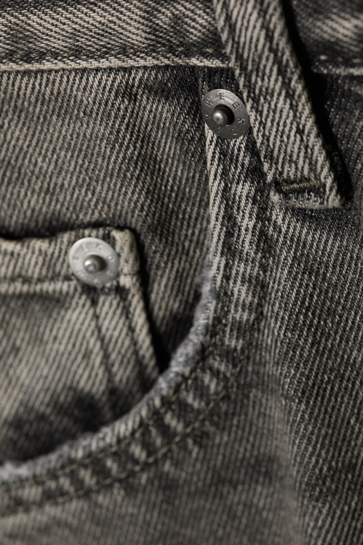 Solar Loose Wide Leg Unisex Jeans - Redondo Black - Washed Black/Blue Horses - Medium Blue/Blue Rinse – Donkerblauw - 4