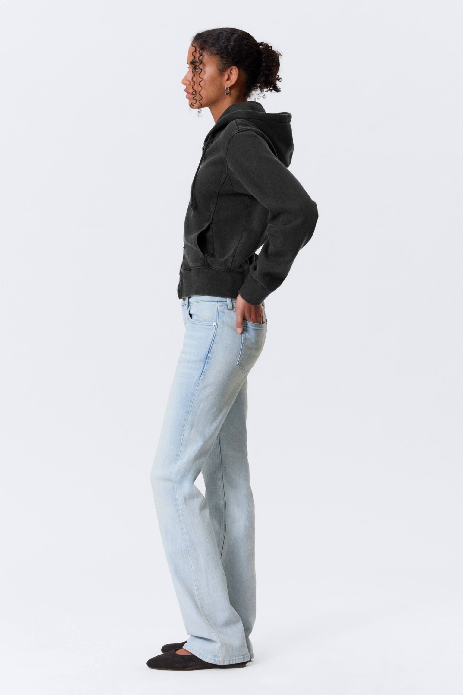 Luna Low Waist Skinny Bootcut Leg Jeans - Fluid Blue - Ljusblå/Blue Rinse - Mörkblå/Blue Hymn - Mellanblå - 6