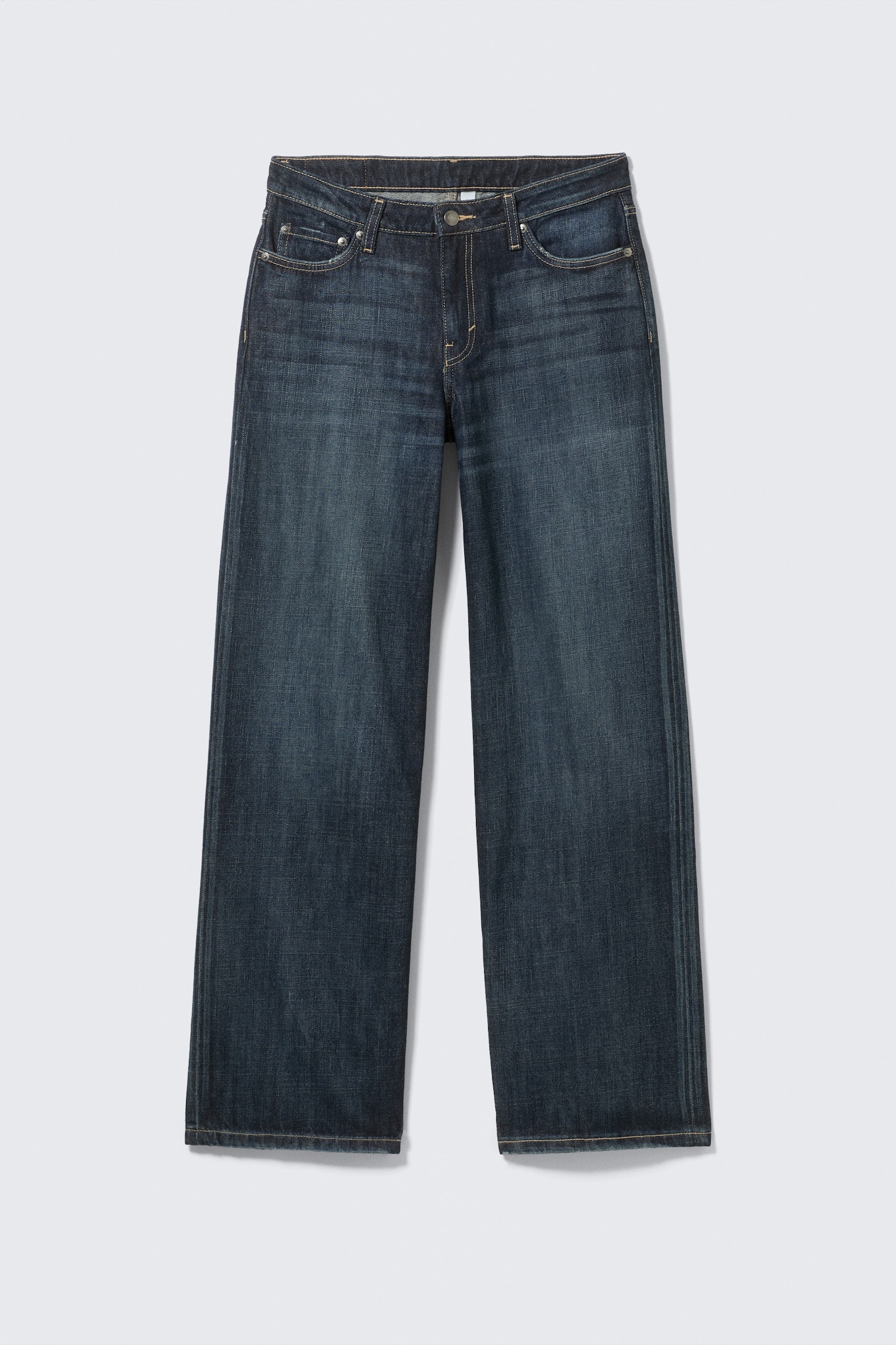 Ample Low Waist Loose Wide Leg Jeans - Deep Ocean Blue - Dunkelblau/Blue Rinse - Dunkelblau/Kimberley Blue - Hellblau/Kite Blue - Mittelblau/Redondo Blue - Mittelblau/Mine Blue - Mittelblau/Gloria Blue - Mittelblau/Risso Black - Schwarz/Ink Black - Schwarz/Redondo Black - Schwarz/Baltic Blue - Dunkelblau/Mine Grey - Dunkelgrau/Blue Stream - Mittelblau/Lip Blue - Hellblau - 2