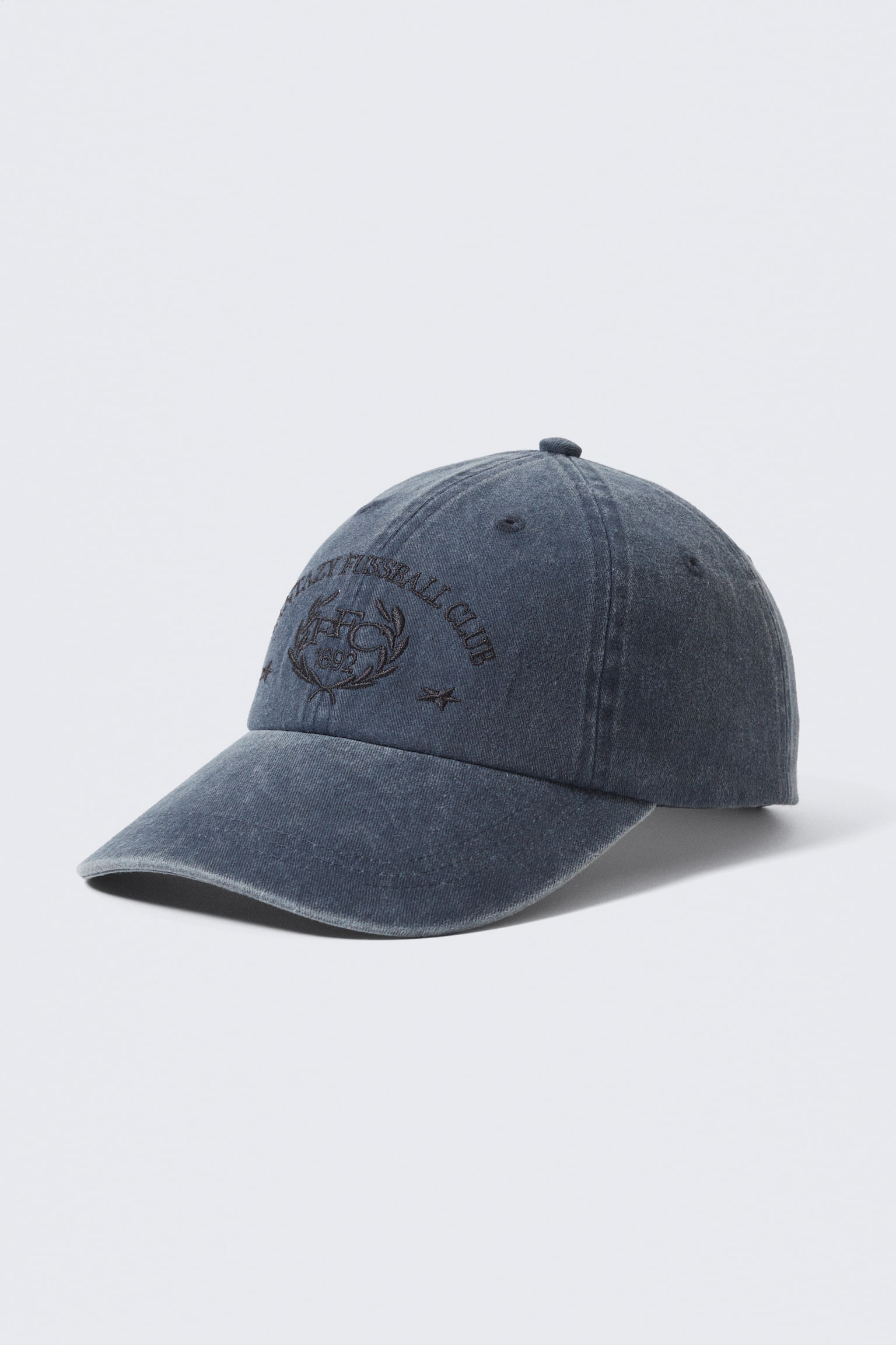 Besticktes Cap - Dunkelblau - 1
