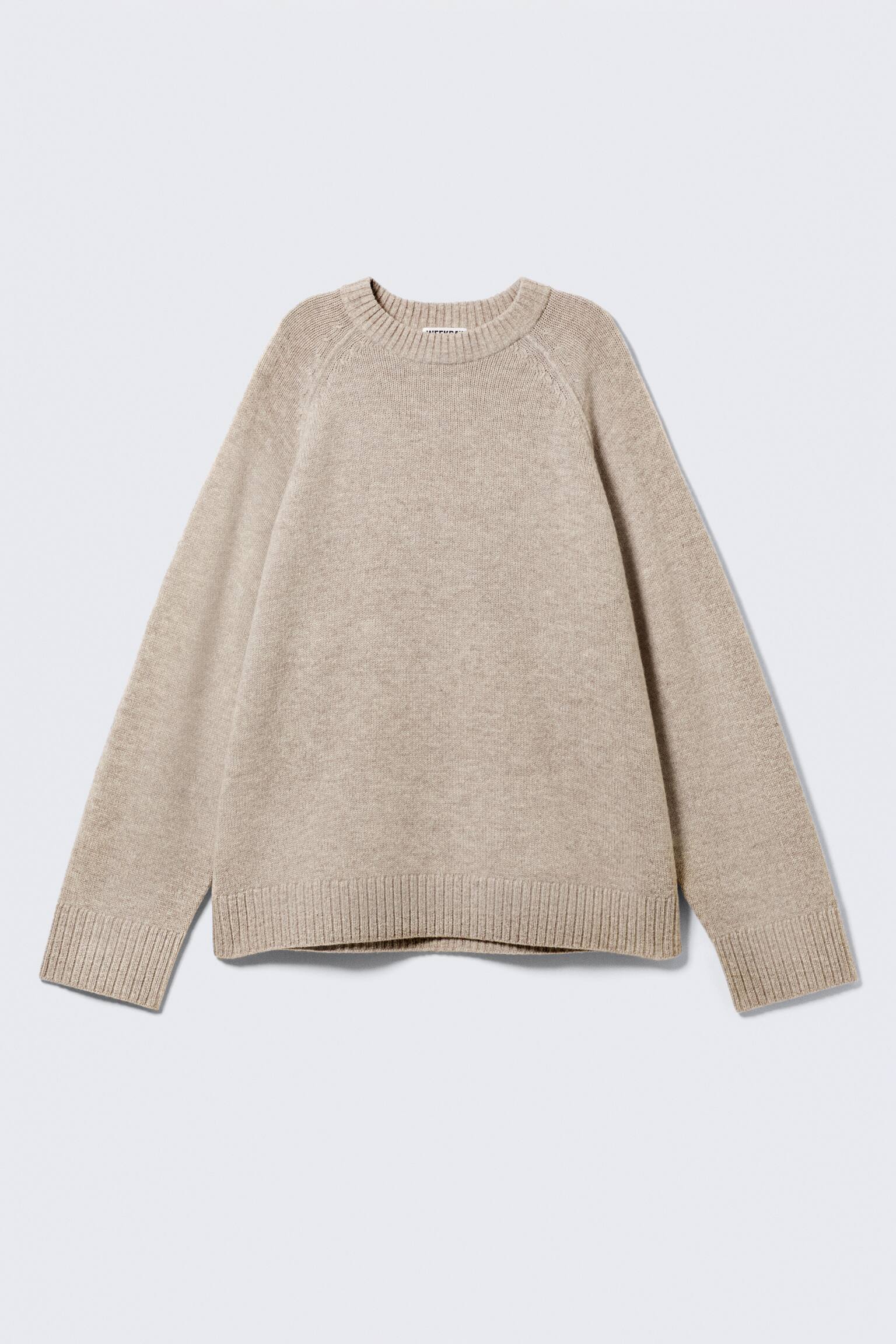 Pullover in lana - Mélange chiaro - 2