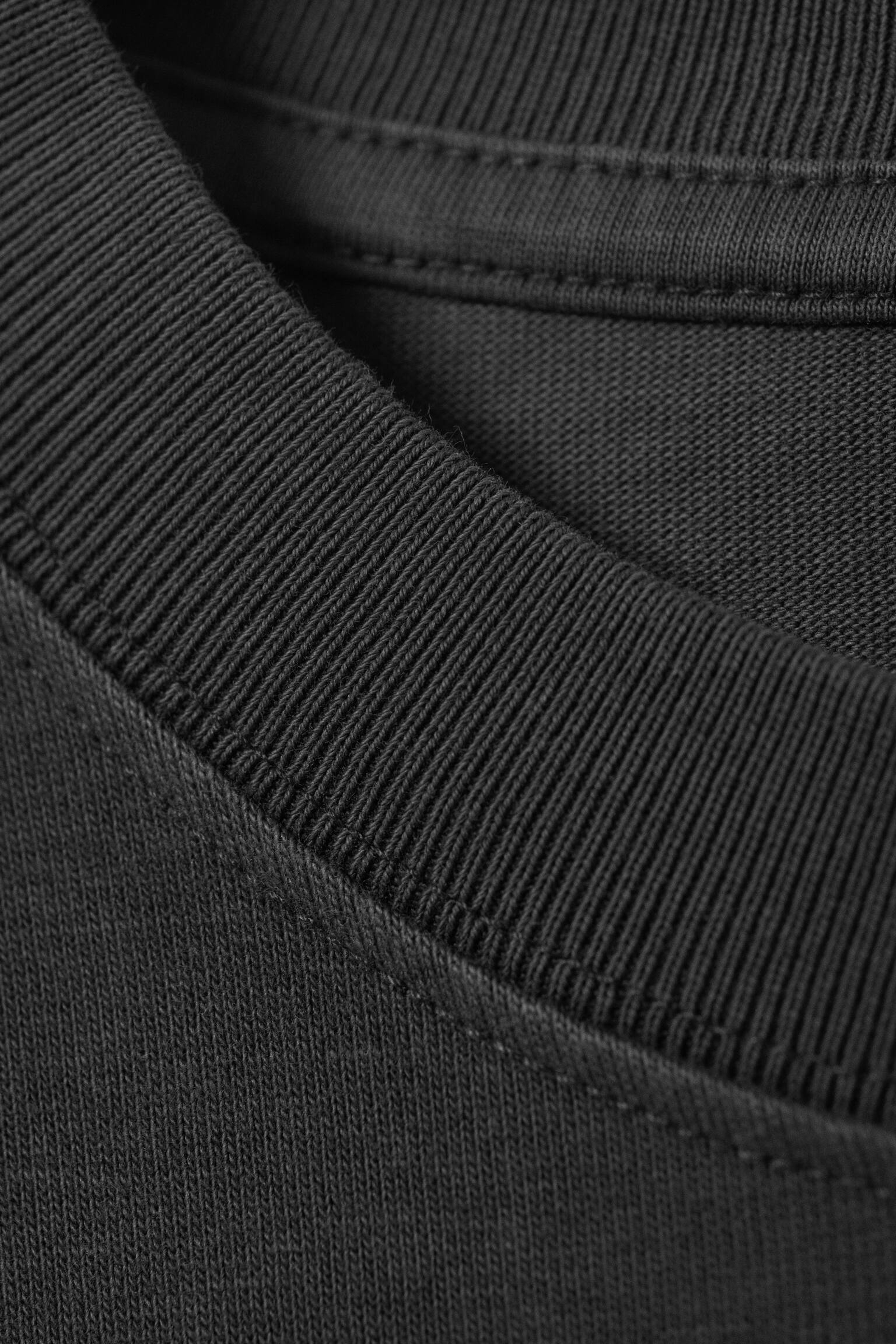 Kastiges Langarmshirt mit Grafikprint - Dunkelgrau - Air Flame/Schwarz - "Midnight Nightmare"/Weiß - Skelett-Engel/Dunkelgrau - Tristar/Weiß - Wütende Panther - 3