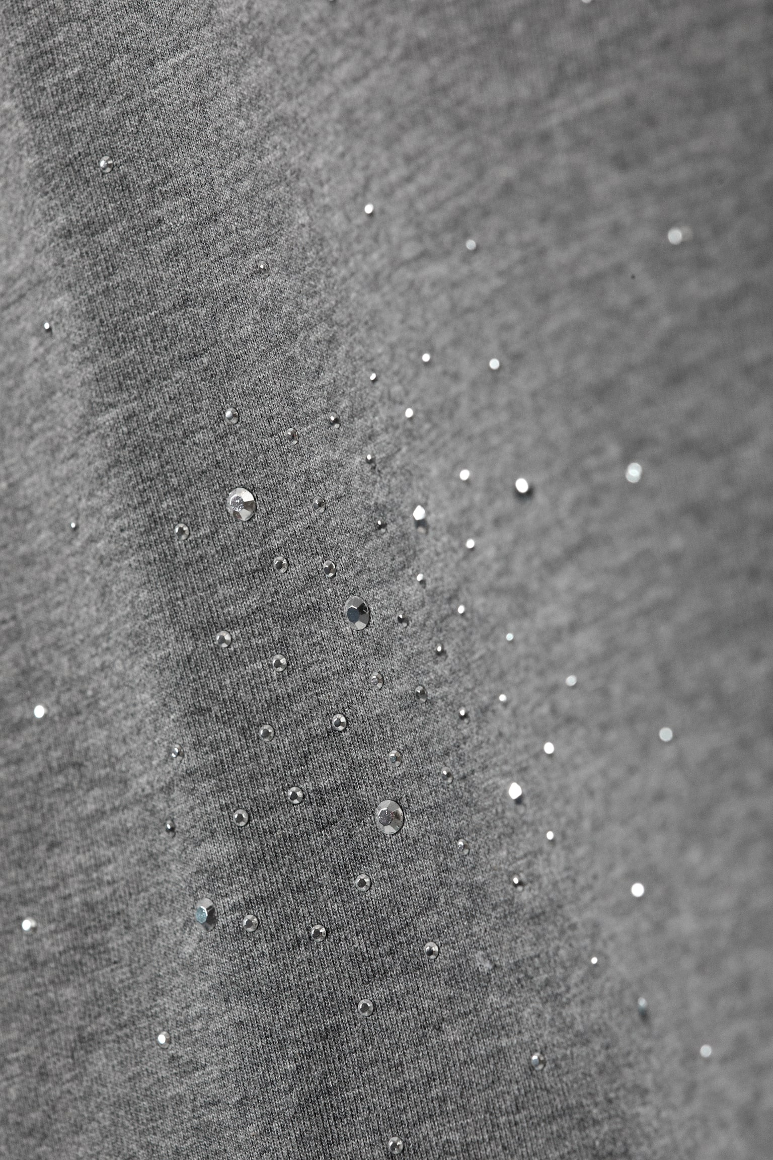 Minirok van scubastof - Grijs - 3