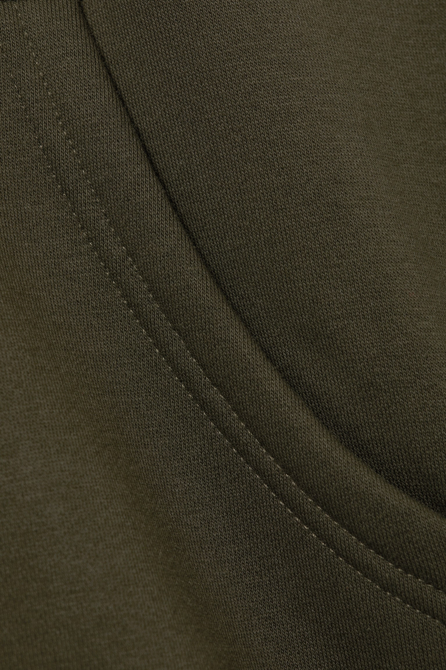 Loose Raglan Hoodie - Dark Green/Dark Blue/Grey - 5