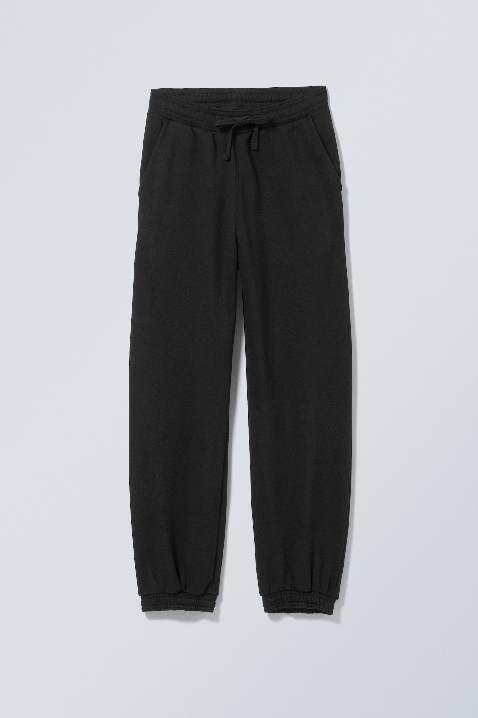 Relaxed Heavyweight Sweatpants - Black/Light Grey - 2