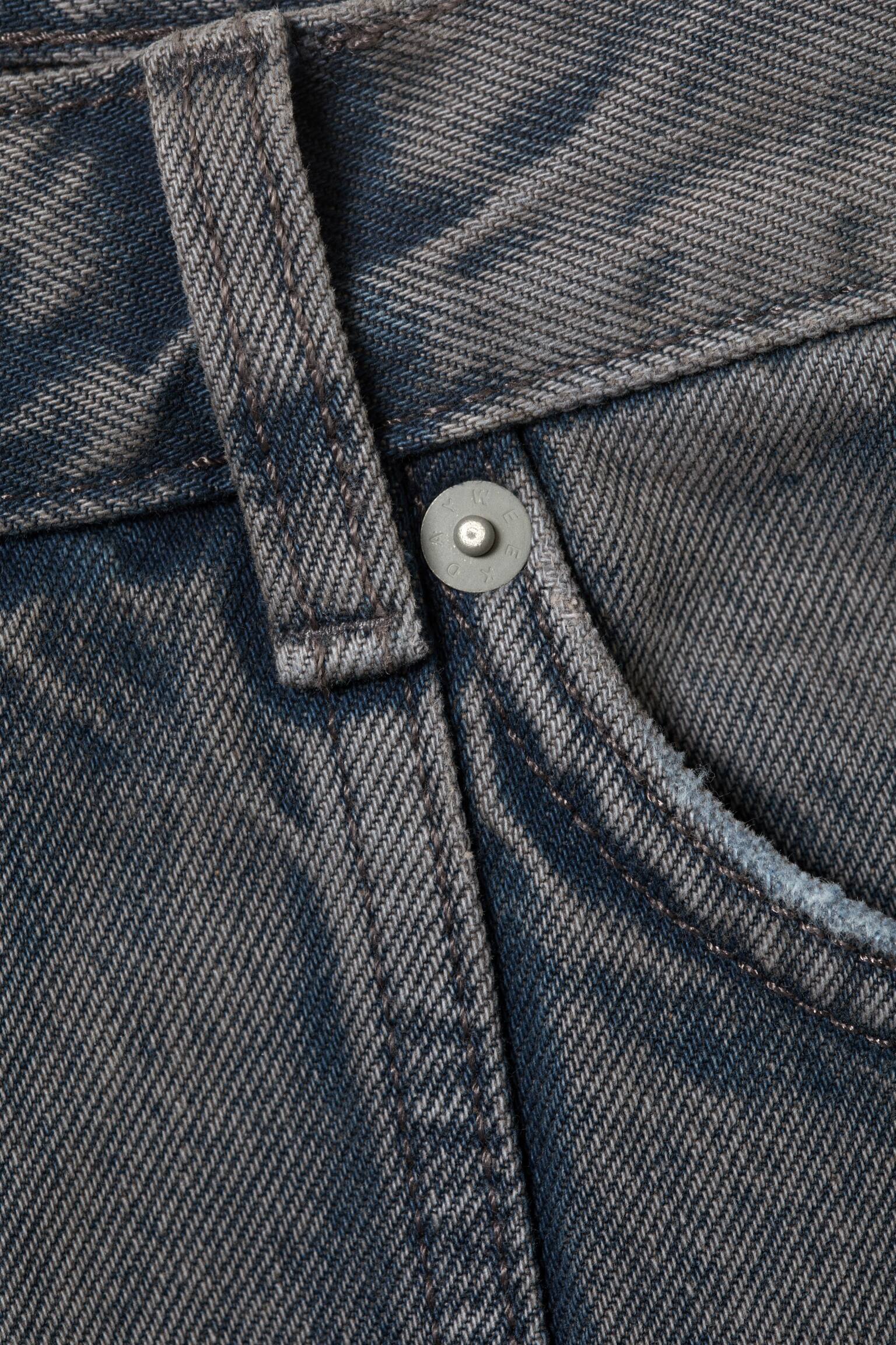 Space Relaxed Straight Leg Jeans - Volcano Blue - Mittelblau - 5