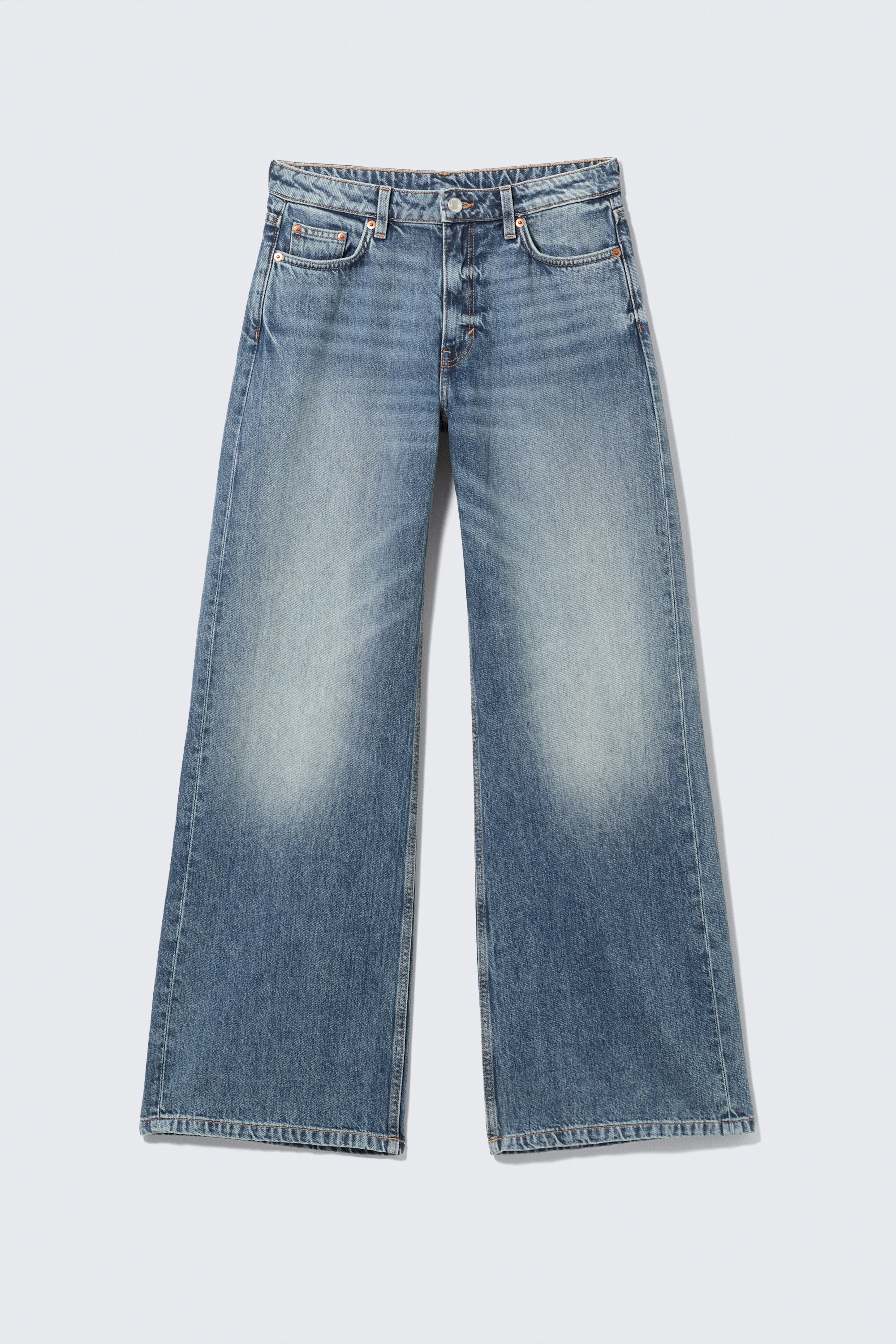 Paz Mid Rise Wide Leg Jeans - Blue Horses - Mittelblau/Tuned Black - Schwarz/Perseus Blue - Mittelblau/Paloma Black - Schwarz