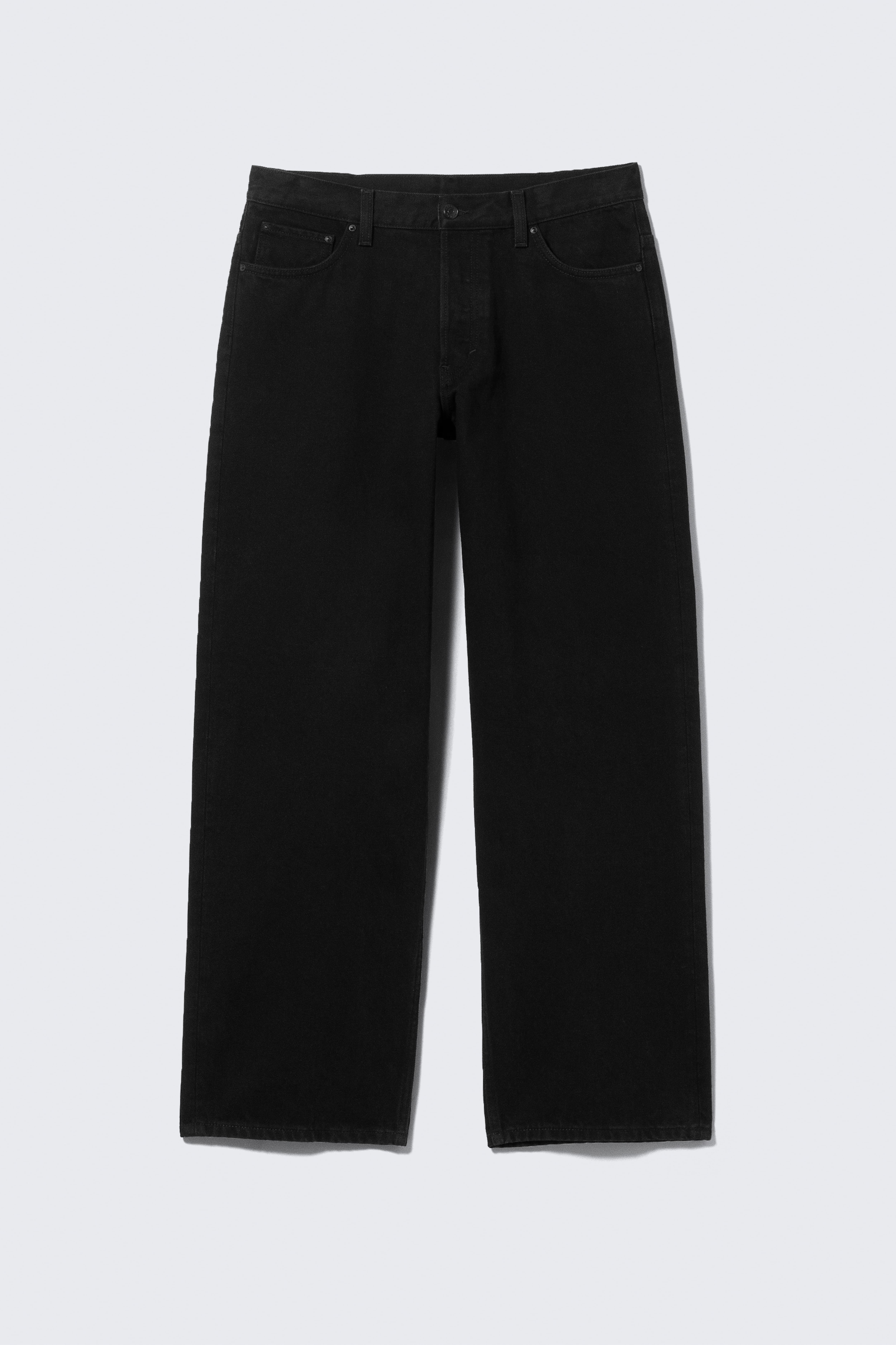 Sphere Low Rise Loose Straight Leg Jeans - Black Rinse - Black/Синьо - Тъмносиньо/Aeon Blue - Light Blue/Балтийско синьо - тъмносиньо