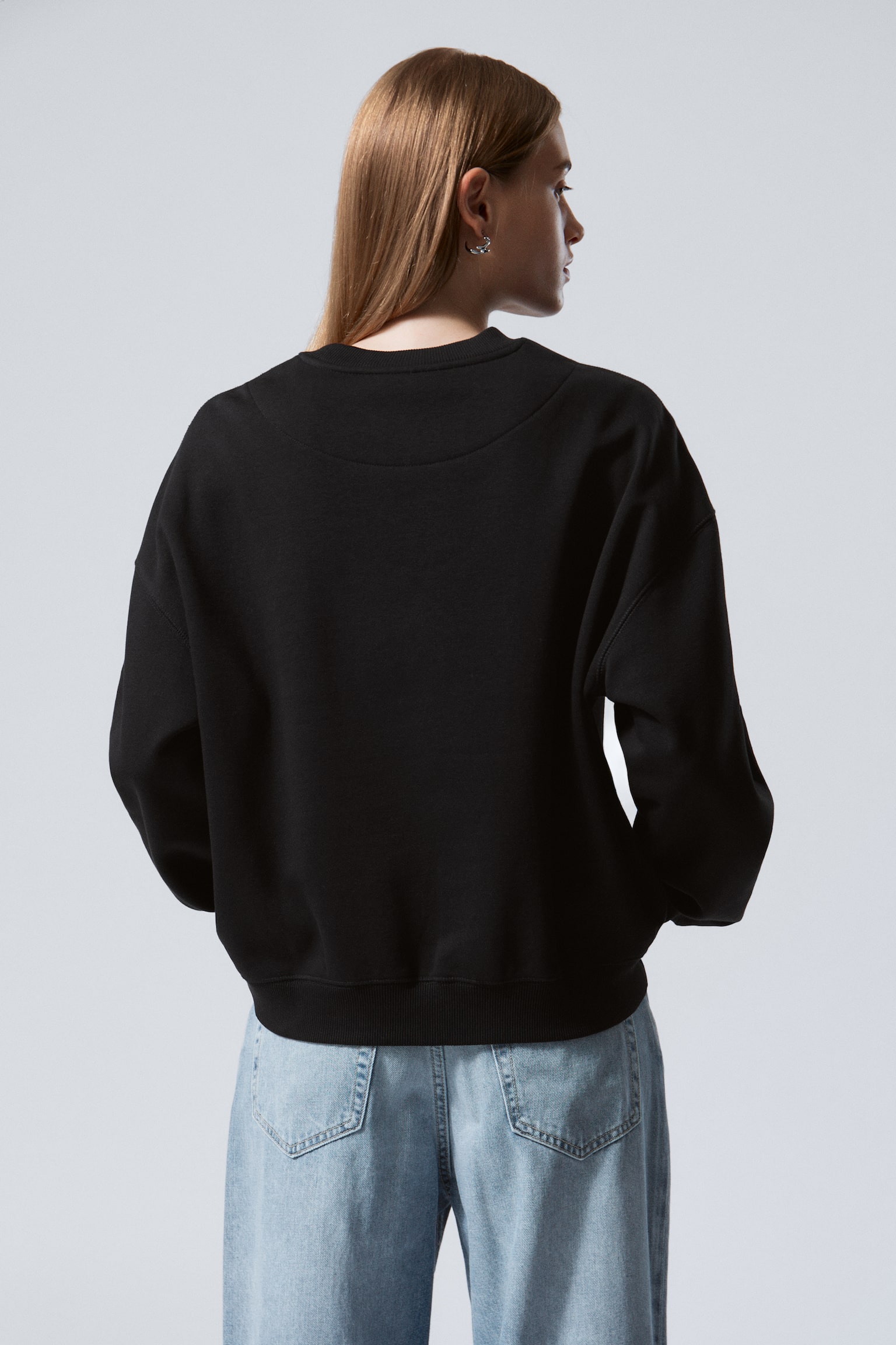 Essence Standard Sweatshirt - Black/Dark Khaki Green/Light grey melange/Bright Blue - 4