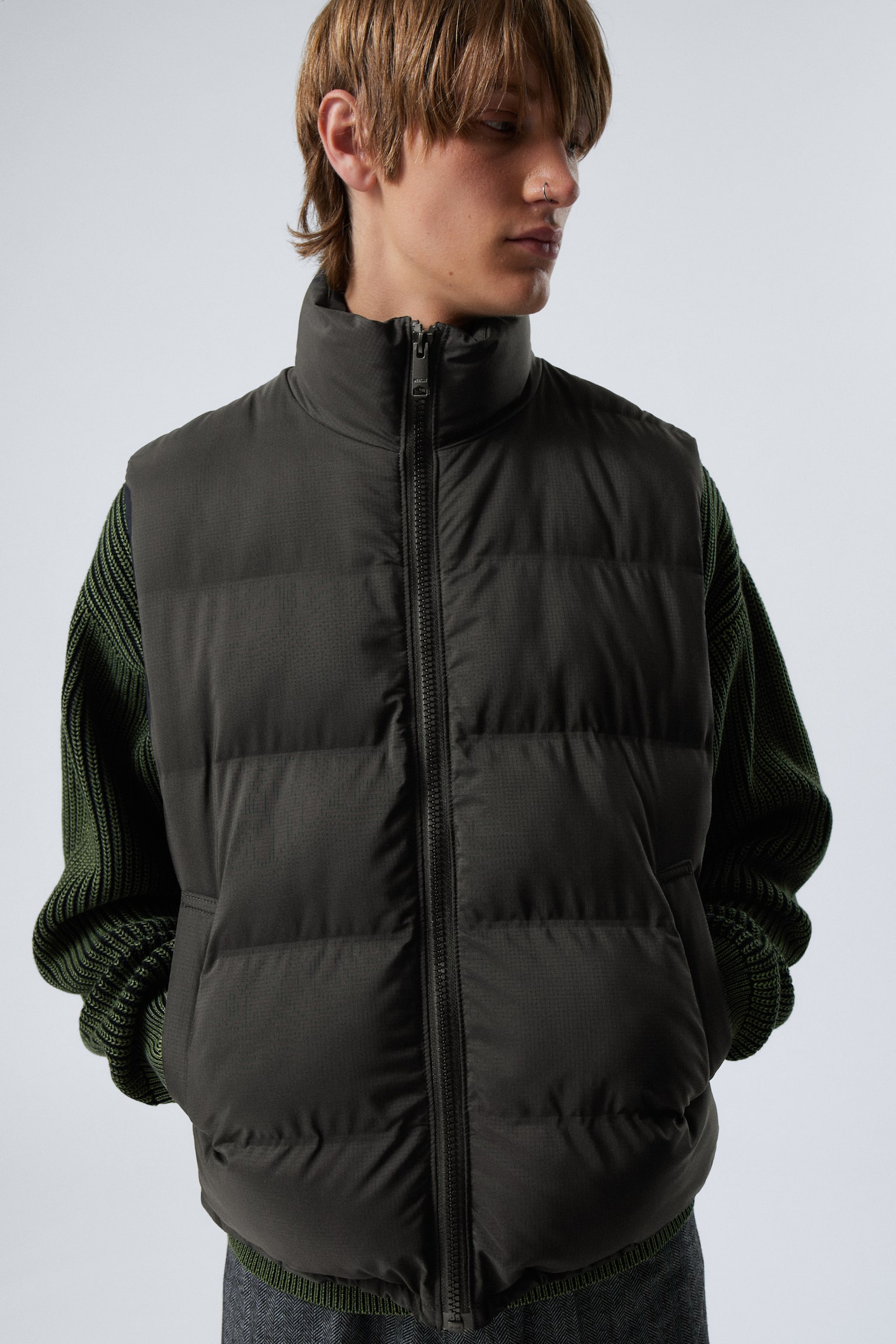 Kip Puffer Vest - Black - 3