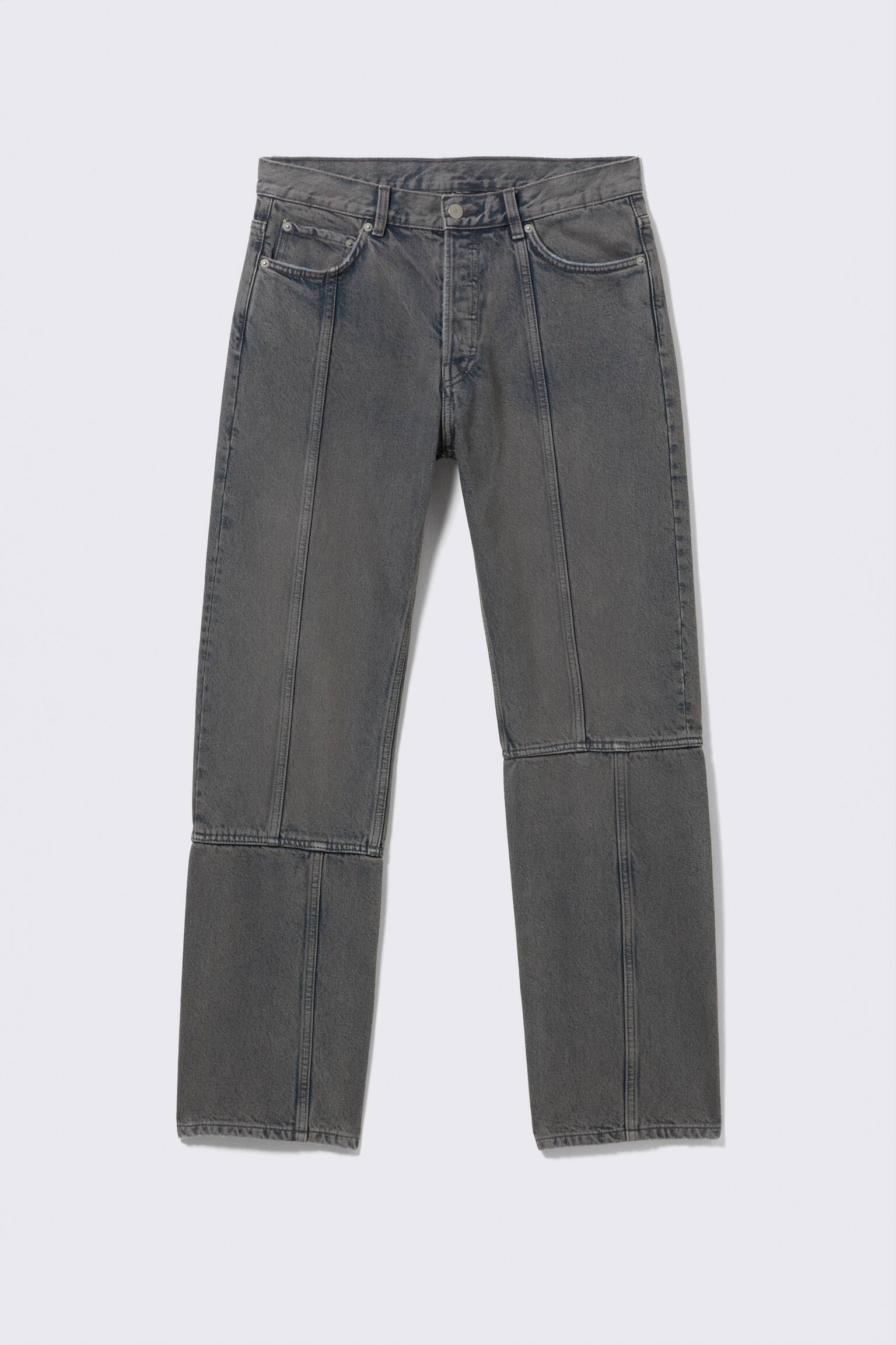 Space Relaxed Straight Leg Jeans - Volcano Blue - Mittelblau - 2