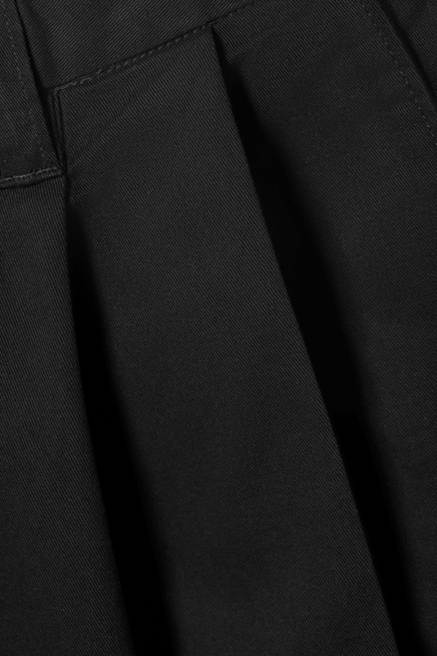 Chino Otis cu pliuri, din bumbac twill lejer - Negru/Light Beige/Gri închis - 5