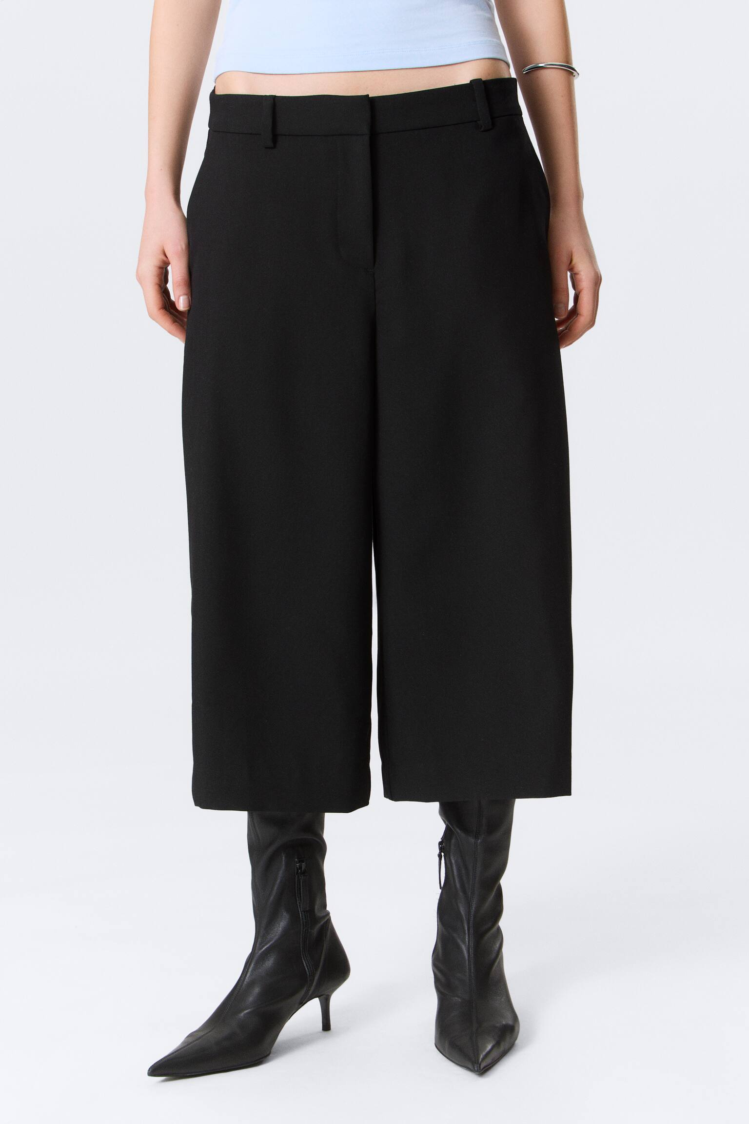 BROEK HANNE H CAPRI - Zwart - 5