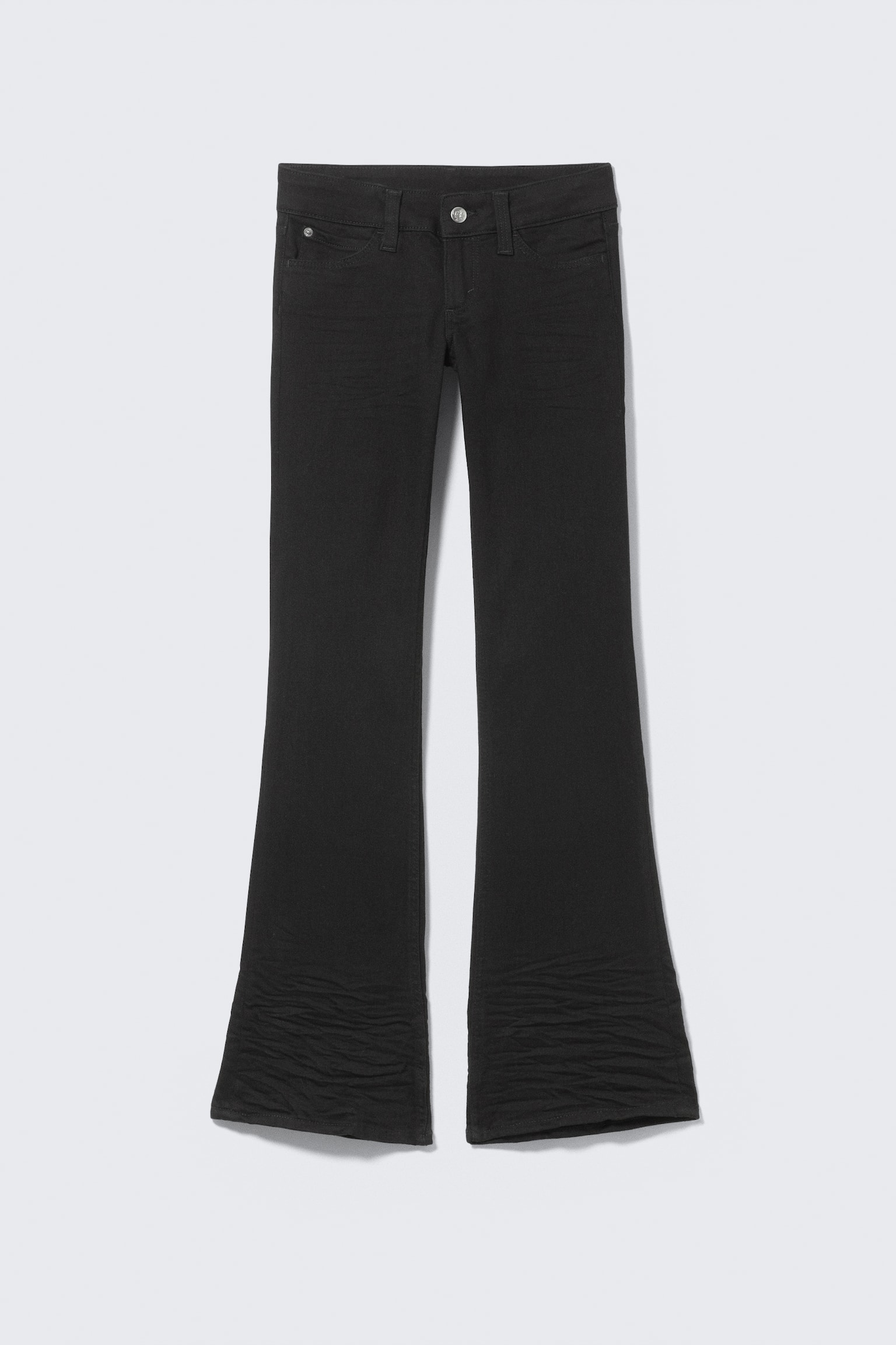 Booty Bei Low Waist Skinny Bootcut Jeans - Black Top Rinse/Cloudy Blue - Mellanblå/Blue Rinse - Mörkblå/Black Moon - Grå/Blue Moon - Medium Blue/Ljusblå/Star Blue - Mörkblå/Ljusblå/Black Spray - Svart/Blue Spray - Mörkblå - 2