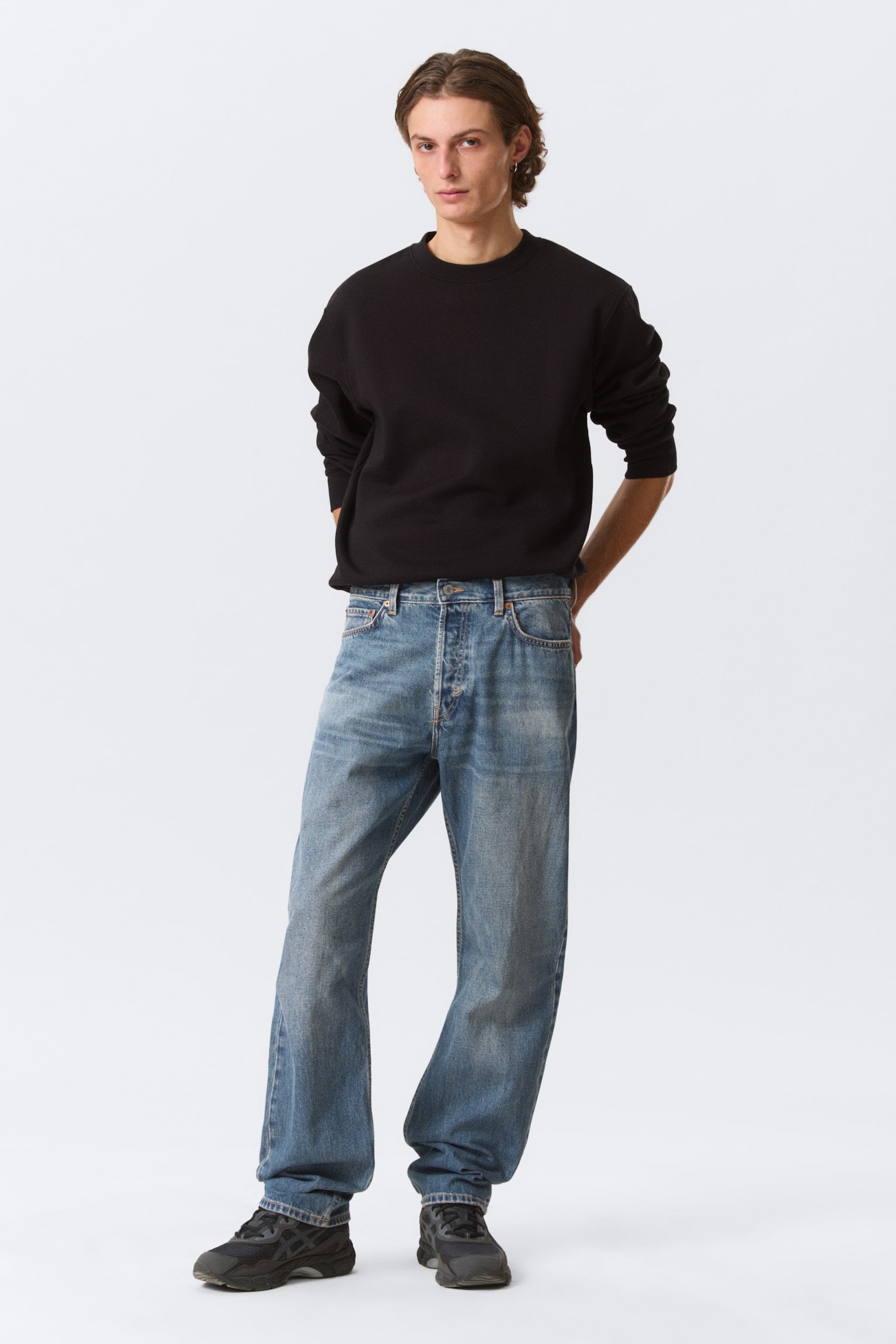 Jeans Space Mid Rise Relaxed Straight Leg - Iron Blue/Lavaggio blu – Blu scuro/Kourtney Blue - Blu scuro/Second Blue - Lavaggio medio/Tuned Black – Nero/Blue Stream – Blu medio/Risso Black - Nero/Morning Blue - Blu scuro - 1