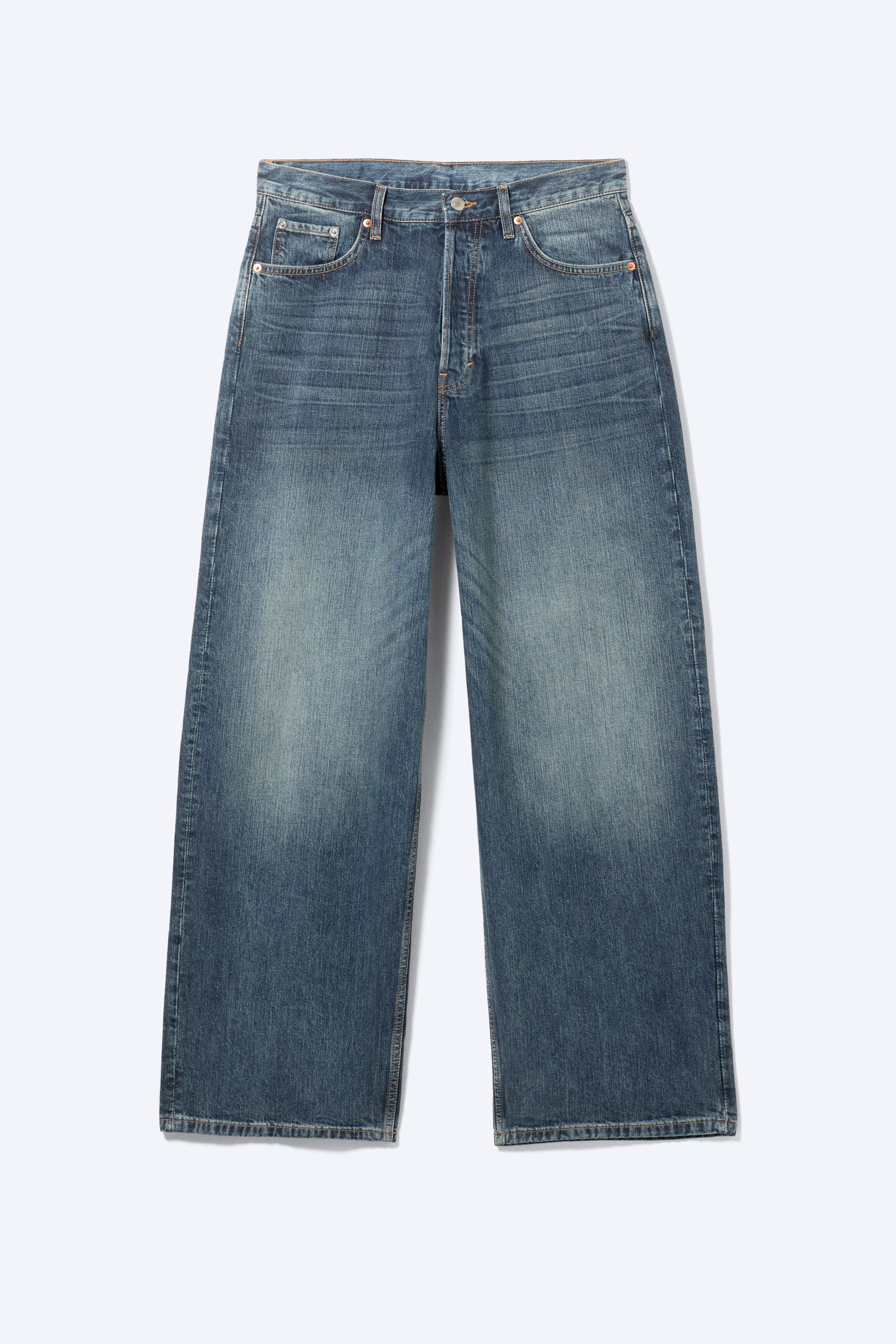 Astro Mid Rise Loose Baggy Leg Unisex Jeans - Blue Hymn - Mittelblau/Kimberley Blue - Hellblau/Chelsea Black - Schwarz/Blue Rinse - Dunkelblau/Tuned Black - Schwarz/Blue Stream - Mittelblau/Black Rinse - Schwarz/Board Blue - Mittelblau/Mine Grey/Arizona Blue - Mittelblau