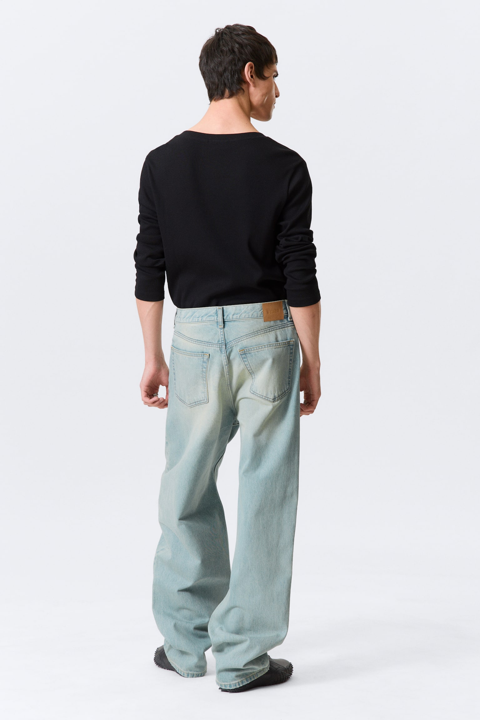 Galaxy Mid Rise Loose Straight Leg Unisex Jeans - Port Blue – lyseblå/Gloria Blue - Medium Blue/Blue Rinse – mørkeblå/Tuned Black – sort/Kimberley Blue - Light Blue/2000 Blue – mellemblå/Redondo Black - Sort/Second Blue - Blue/90s Blue – mellemblå/Deep Ocean Blue – mørkeblå/Canyon Grey – mellemgrå/Blue Fade – mellemblå - 3