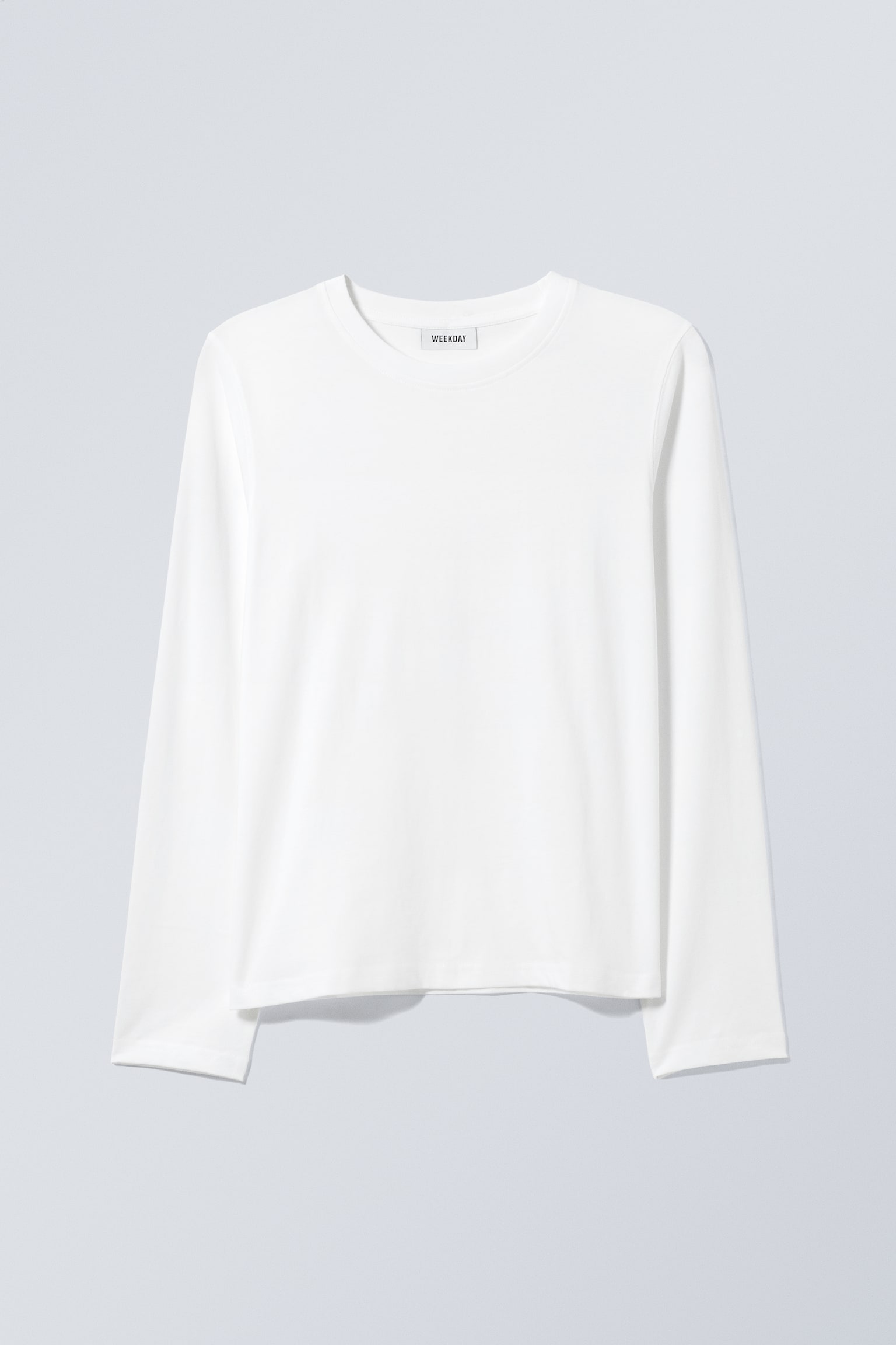 Essence Standard Long Sleeve - Crew-neck - Long sleeve - White - Ladies ...