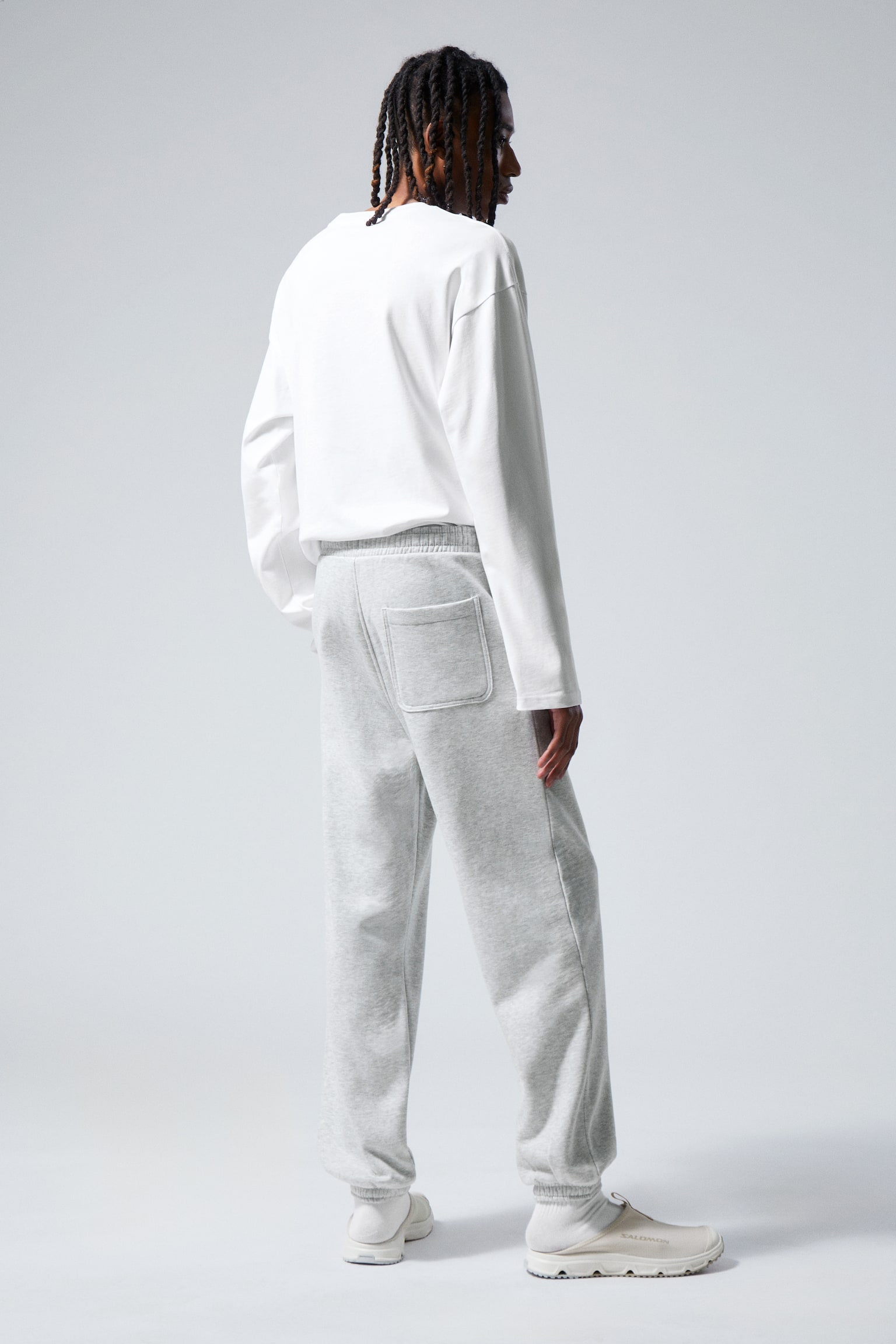 Standard Sweatpants - Light Grey/Black/Off-black - 4