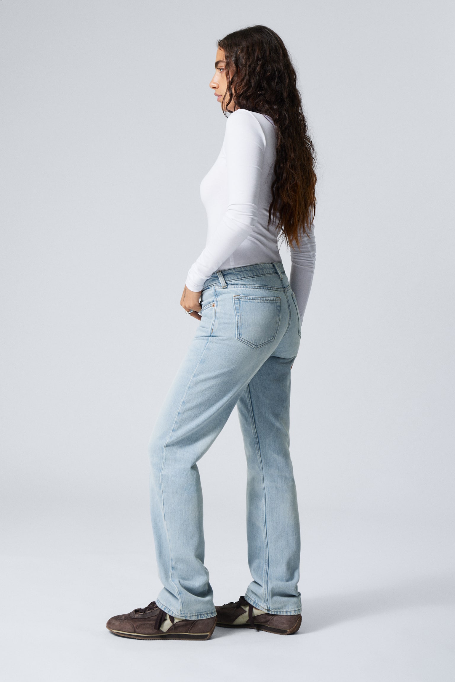 Arrow Low Rise Regular Straight Leg Jeans - Aeon Blue - Light Blue/Mine Grey - Medium Grey/Tuned Black - Black/Mine Blue - Medium Blue/Clay Grey - Grey/Jackpot Blue - Medium Blue/Misty Grey - Light Grey/Marsh Blue - Dark Blue/Seventeen Blue - Medium Blue - 5