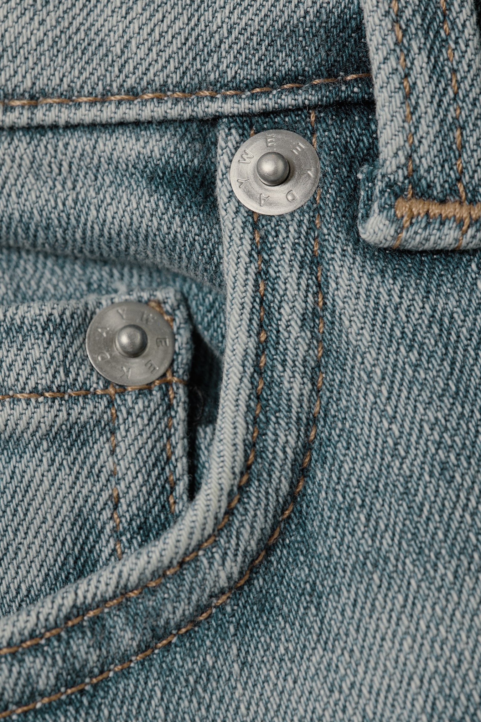 Hour Matalavyötäröiset kapeat bootcut-farkut - Gloria Blue – keskisininen - 7