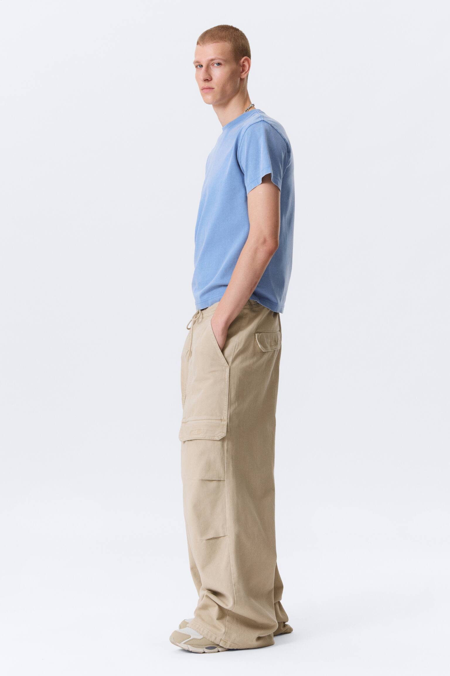 RAEL KADE PARACHUTE-HOSE - Helles Beige - 3