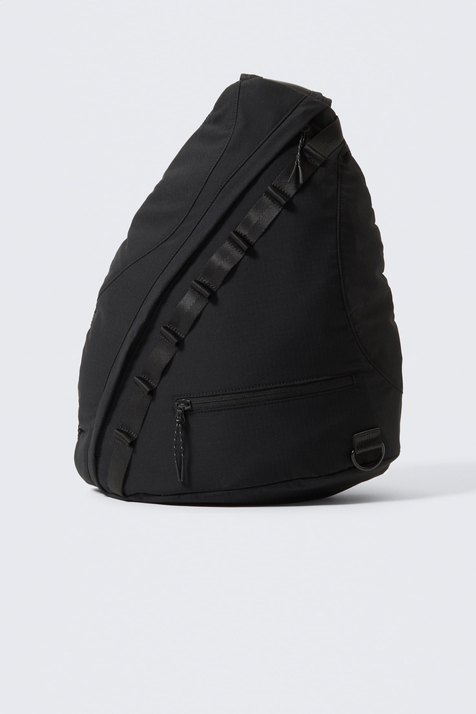 Crossbody-Umhängetasche - Schwarz - 2