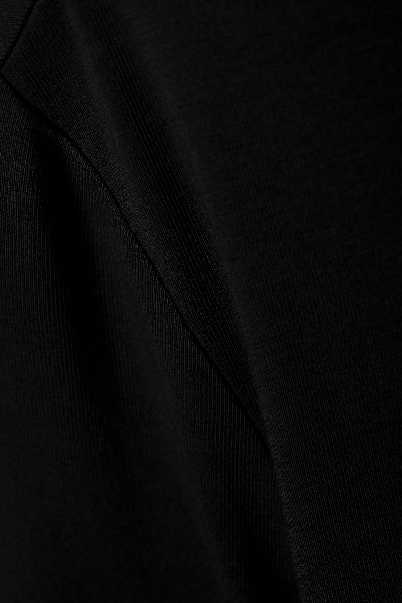 Long Sleeve Cotton Top - Černá/Dark Brown/Černá/Pruhovaná tmavě modrá/Pruhovaná tmavě zelená - 6