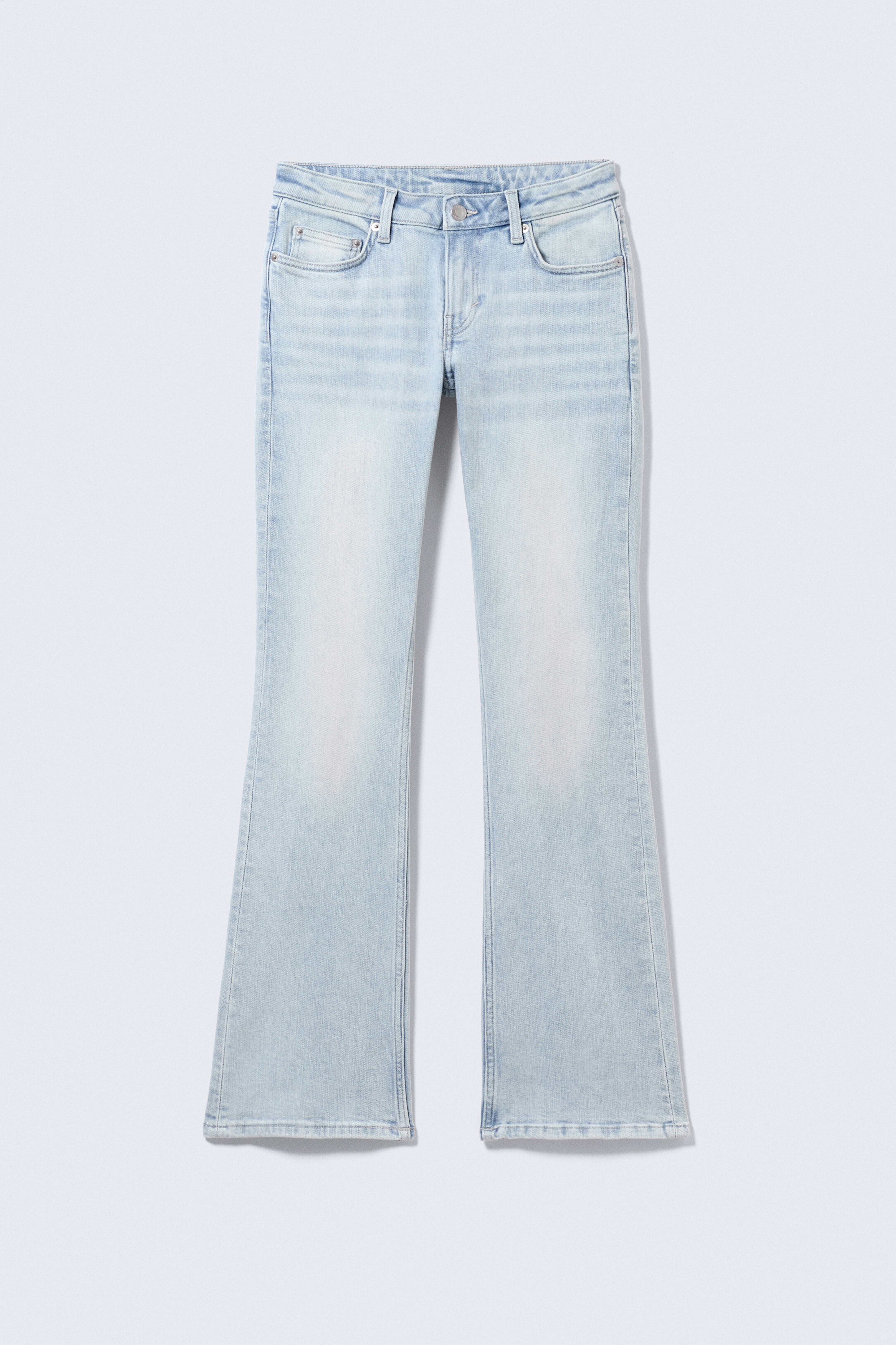 Luna Low Rise Skinny Bootcut Leg Jeans - Fluid Blue - Light Blue/Blue Rinse - Dark Blue/Blue Hymn - Medium Blue