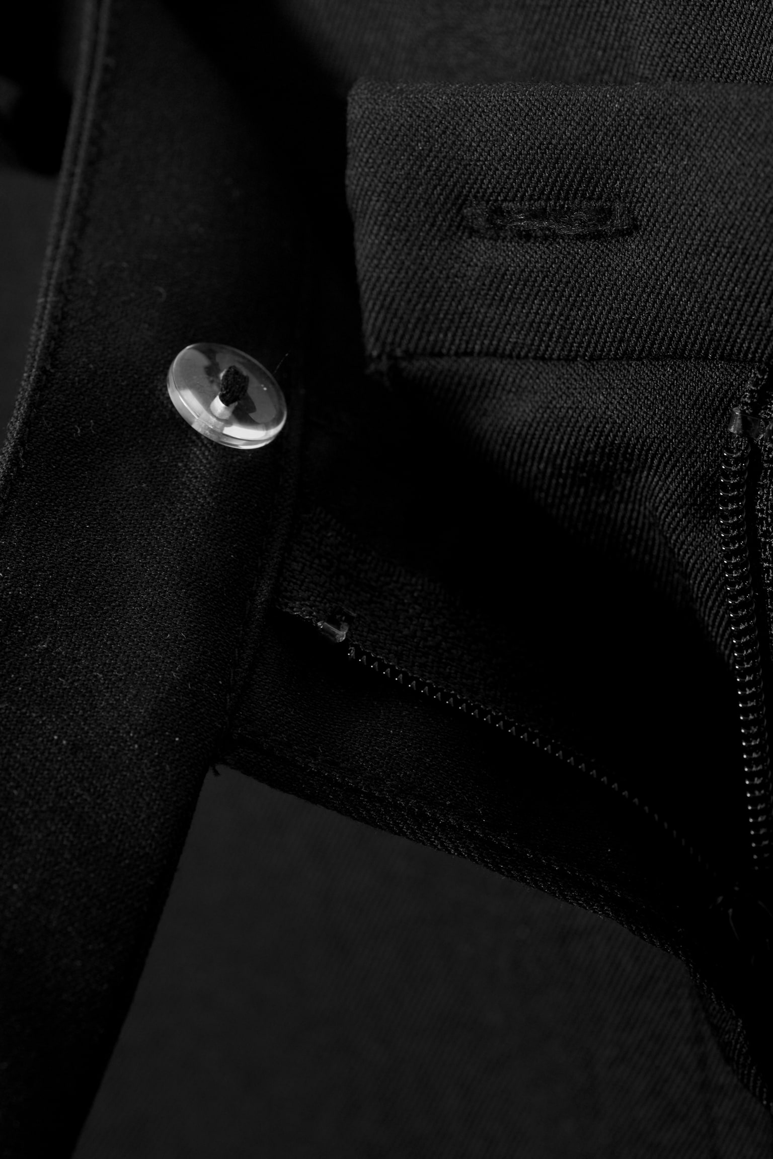 Smalle minirok met lage taille - Zwart/Geruit wit - 5