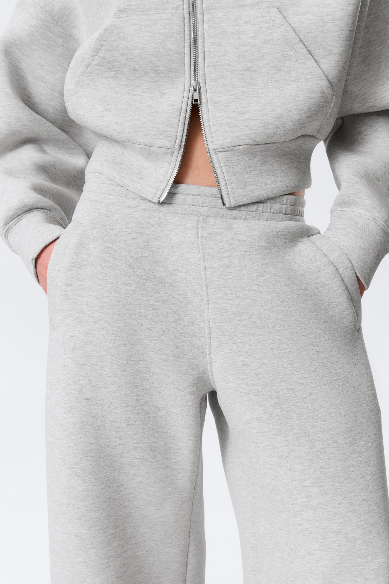 Scuba Sweatpants - Grigio mélange/Nero/Grigio mélange - 4