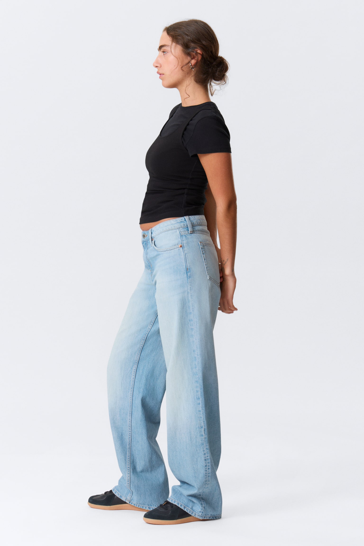 Ample Low Waist Loose Wide Leg Jeans - Kimberley Blue - Hellblau/Blue Rinse - Dunkelblau/Deep Ocean Blue - Dunkelblau/Gloria Blue - Mittelblau/Redondo Blue - Mittelblau/Baltic Blue - Dunkelblau/Mine Blue - Mittelblau/Risso Black - Schwarz/Ink Black - Schwarz/Redondo Black - Schwarz/Mine Grey - Dunkelgrau/Kite Blue - Mittelblau/Blue Stream - Mittelblau/Lip Blue - Hellblau - 5