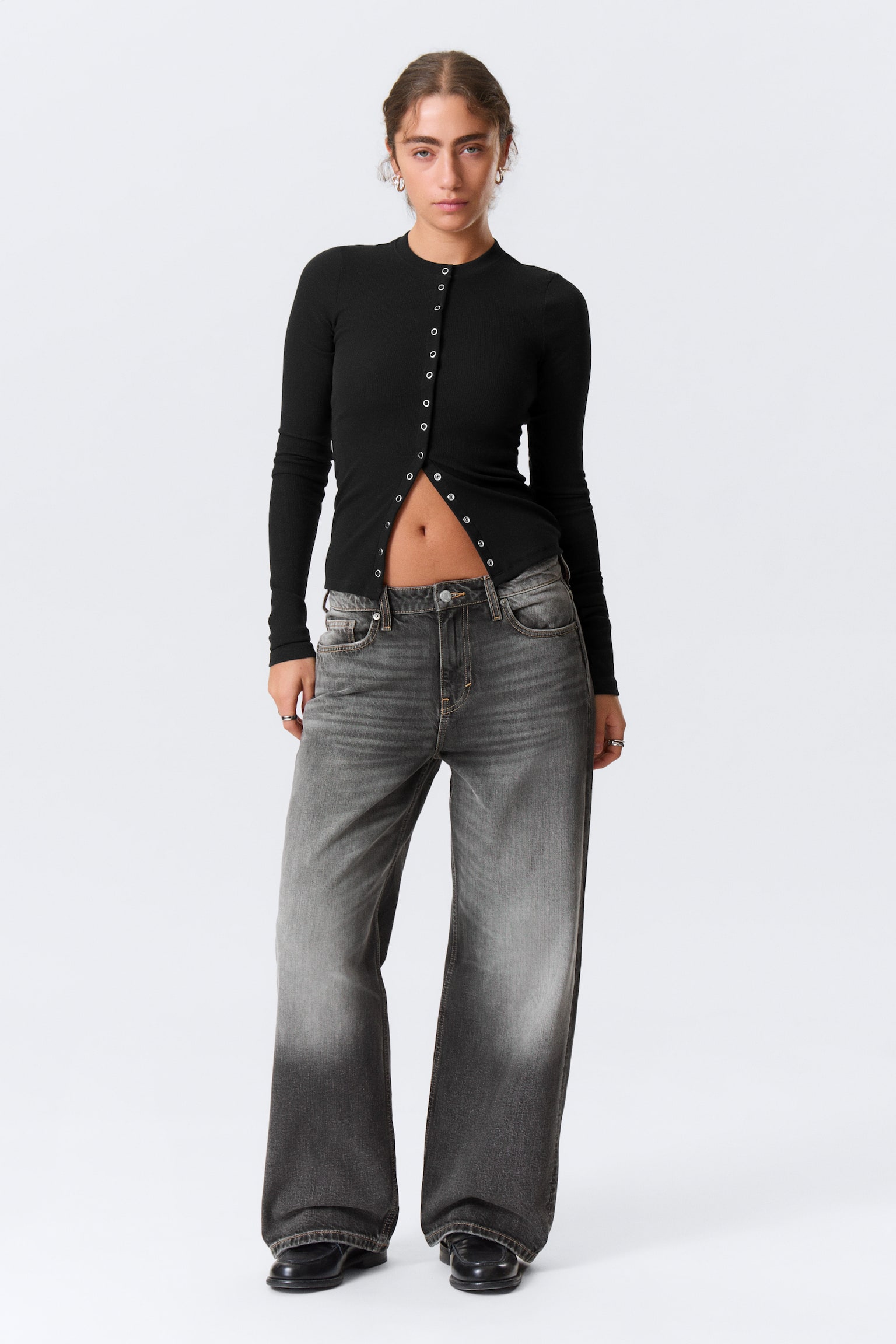 Missy Low Rise Loose Straight Leg Jeans - Dusky Black - Schwarz/Blue Rinse - Dunkelblau/Tuned Black - Schwarz/Pandora Blau - Dunkelblau/Blue Hymn - Mittelblau/Notus Blue - Hellblau/Mountain Blue - Mittelblau - 1