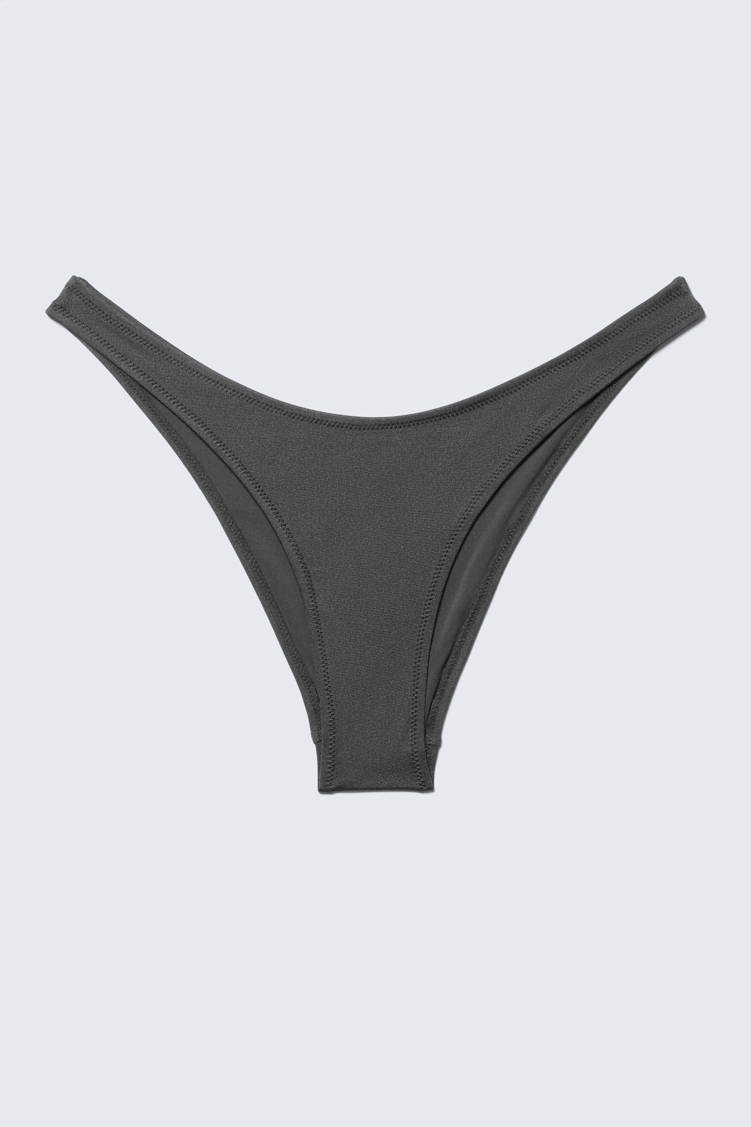 Brazilian Mini Bikini Bottom - Gri Închis/Black/Dark Blue - 2