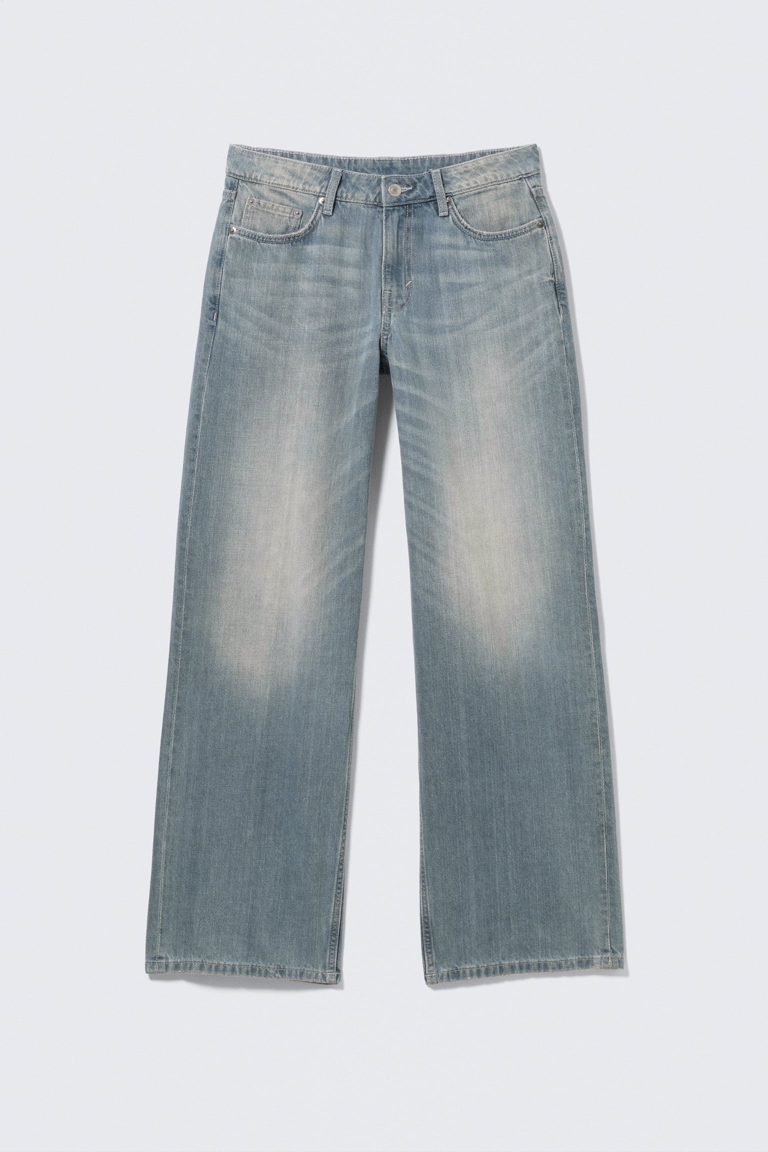Ample Low Waist Loose Wide Leg Jeans - Gloria Blue - Mittelblau/Blue Rinse - Dunkelblau/Kimberley Blue - Hellblau/Mine Blue - Mittelblau/Redondo Blue - Mittelblau/Risso Black - Schwarz/Ink Black - Schwarz/Redondo Black - Schwarz/Deep Ocean Blue - Dunkelblau/Baltic Blue - Dunkelblau/Kite Blue - Mittelblau/Mine Grey - Dunkelgrau/Blue Stream - Mittelblau/Lip Blue - Hellblau - 2
