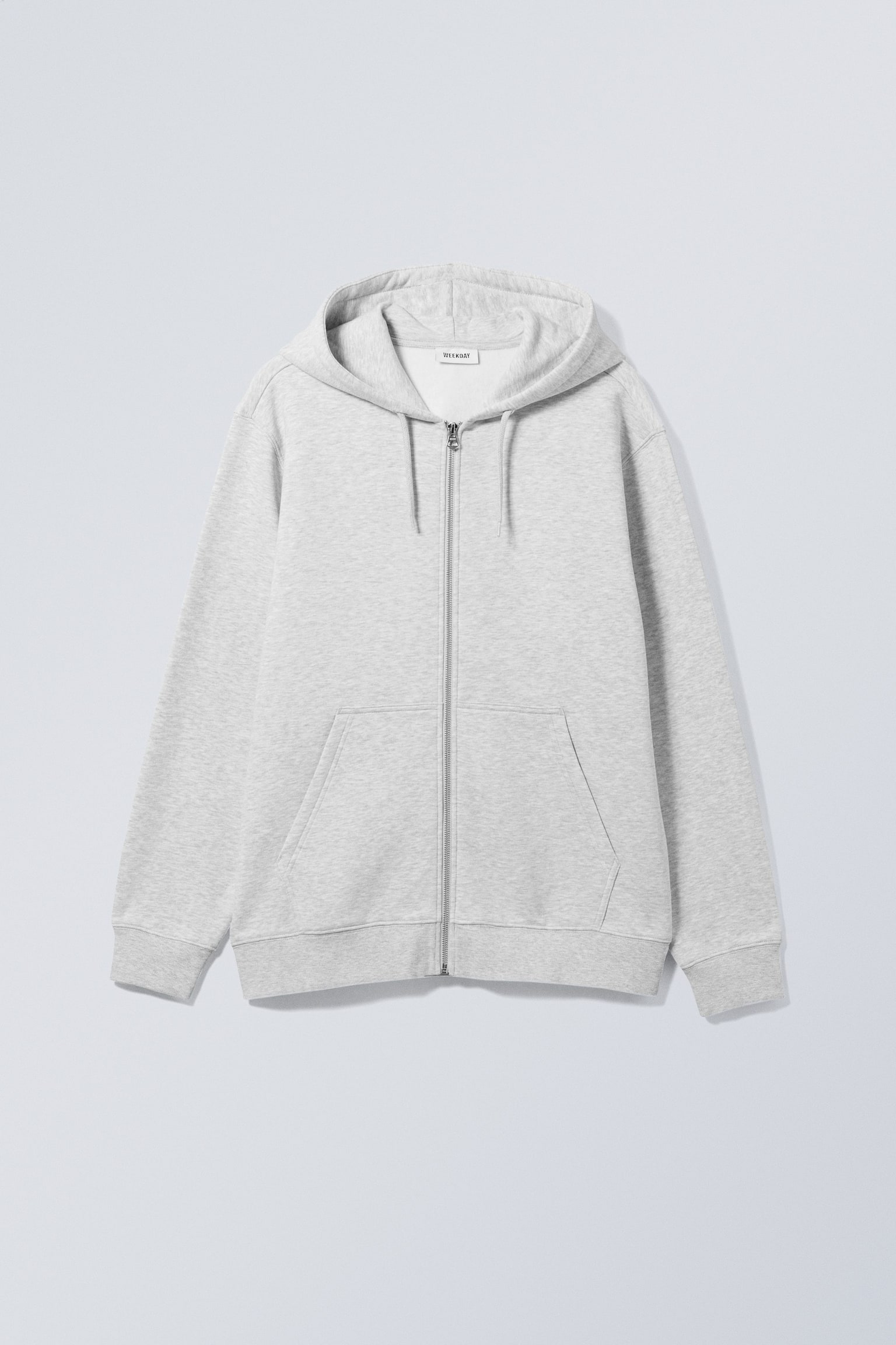 Standard Midweight Zip Hoodie - Grey/Dark Blue/Black - 2