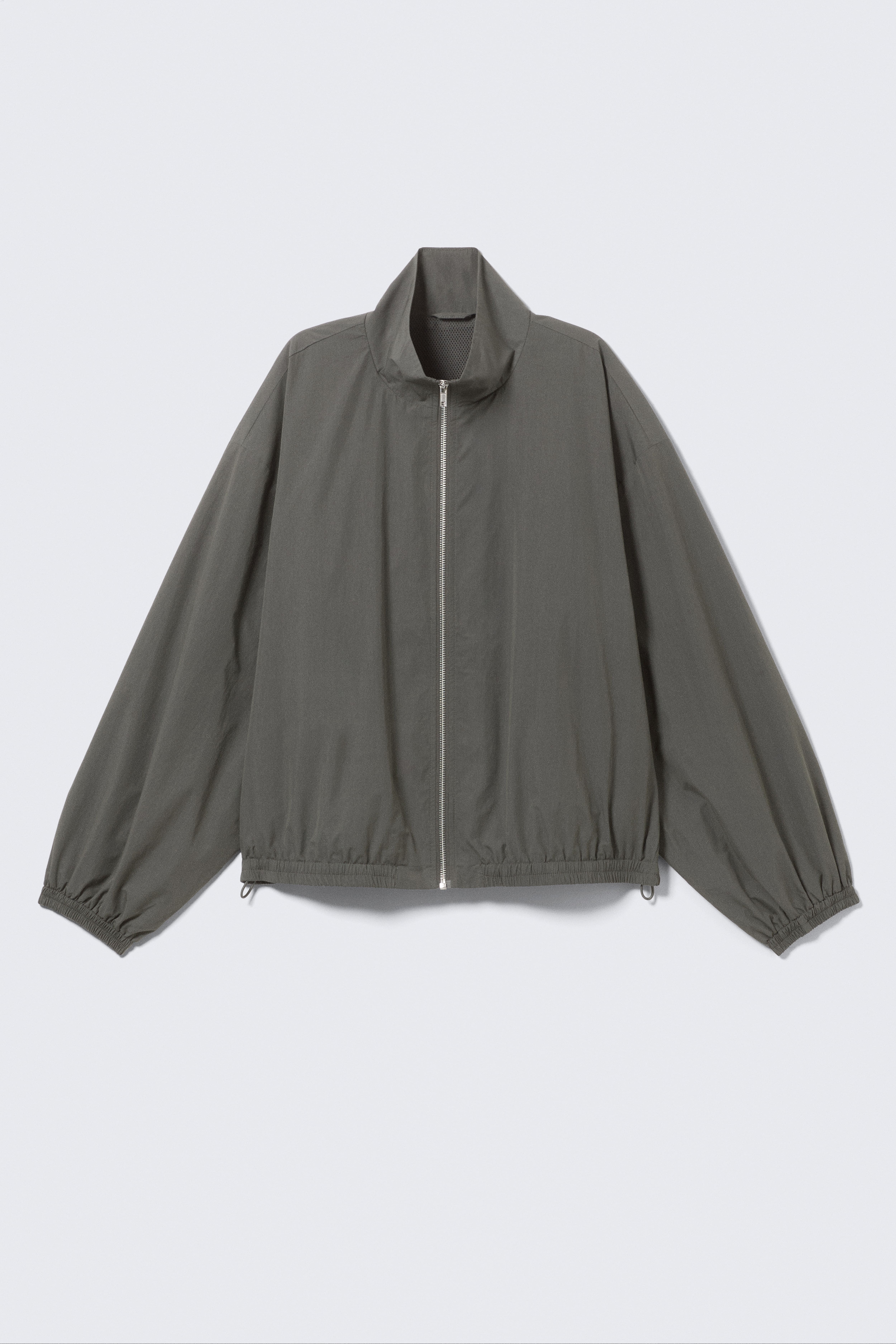 HANNE H OVERSIZE-TRAININGSJACKE - Dunkelgrau