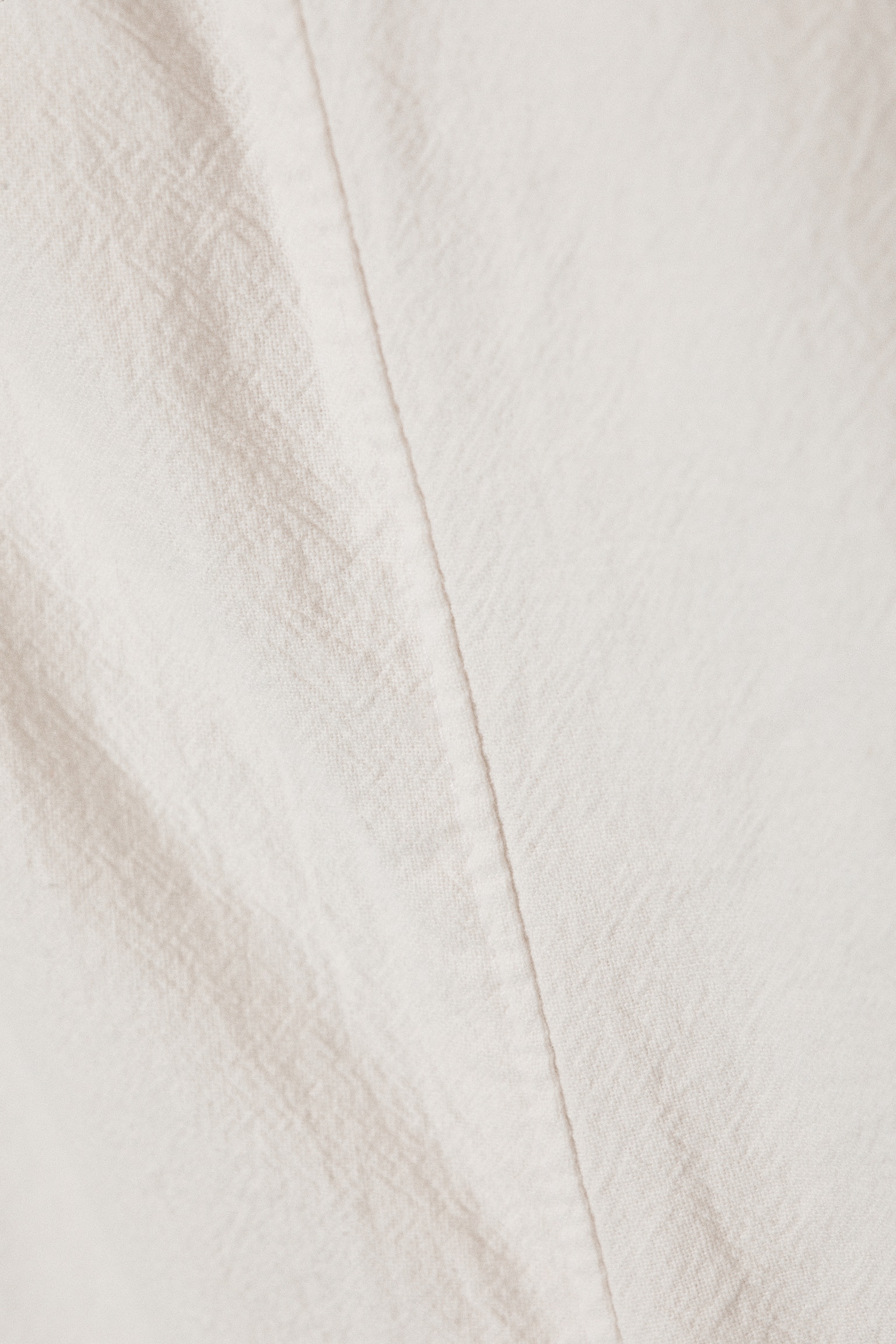 Pantalone a vita bassa - Beige chiaro/Grigio - 5