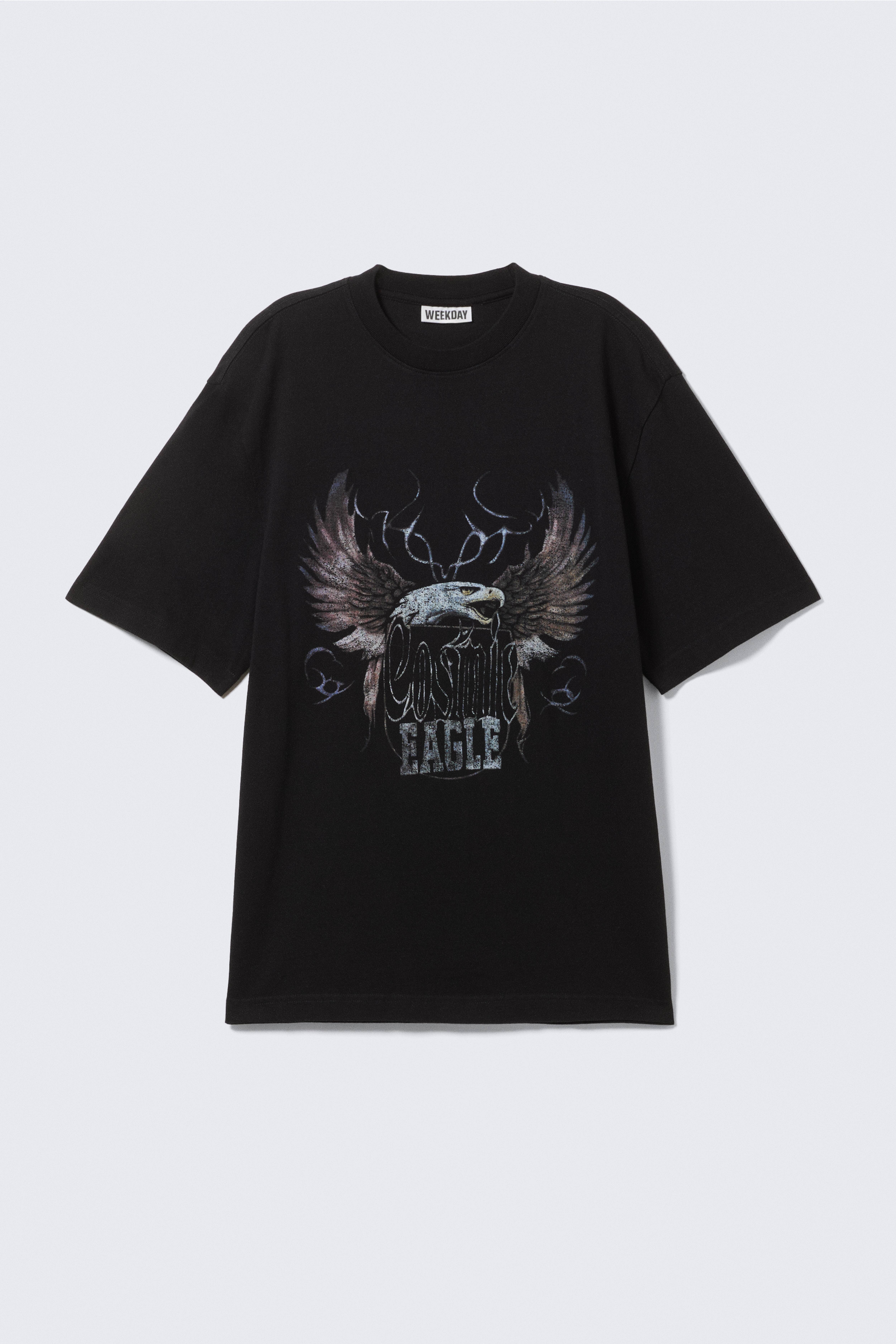 Relaxed fit T-shirt met grafische print - Black - Cosmic Eagle/Black - Team Building/Washed Black - SYSTEM/Black - Dragon Gate/Donkerbruin - Drea8m/Black - Thunder Tour