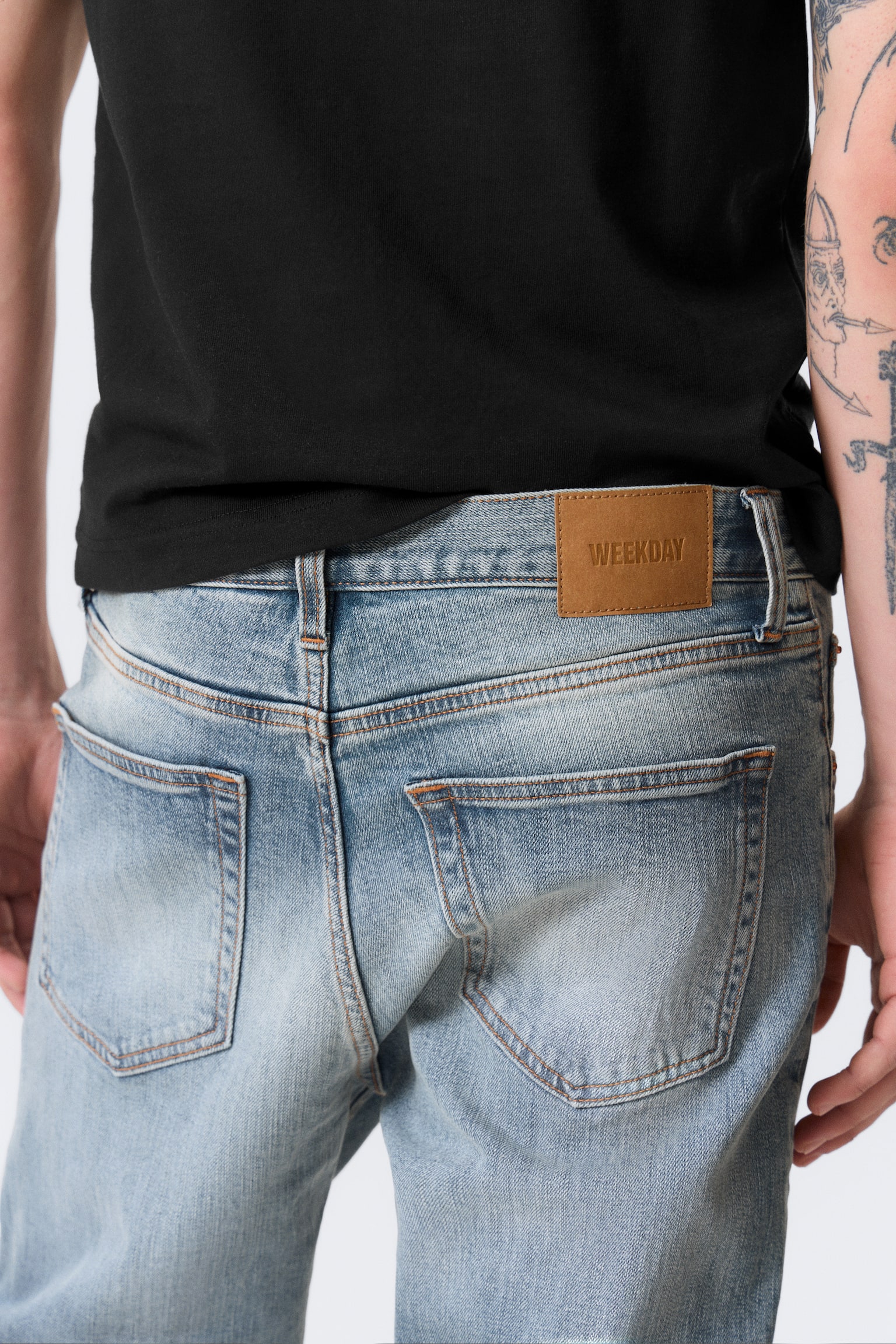 Jeans Orion a gamba dritta e vita media - Blue Horses - blu medio/Deep Sea Blue - blu scuro/Lavaggio nero – Nero - 6