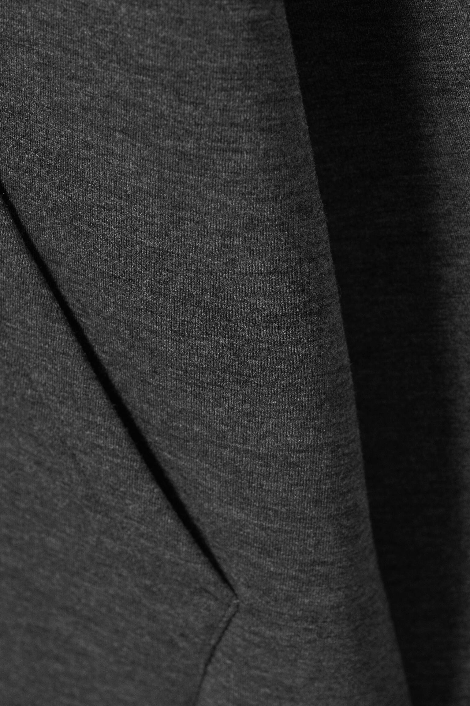 Felpa Simon in scuba con cappuccio e cerniera - Grigio scuro mélange/Grigio chiaro mélange/Marrone scuro/Grigio mélange/Blu scuro/Nero/Blu brillante - 4